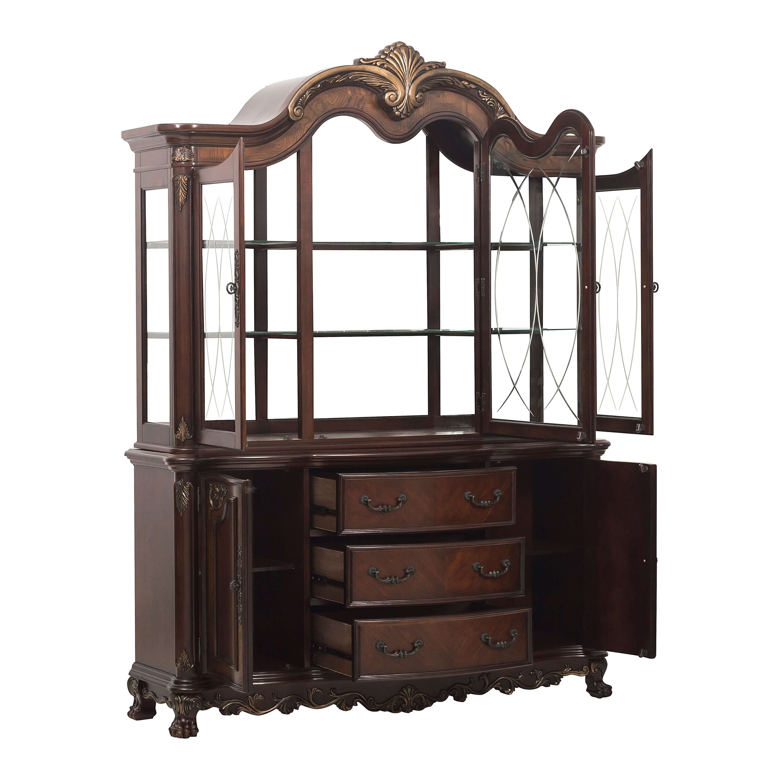 Deryn Park Round Wood Dining Room Set