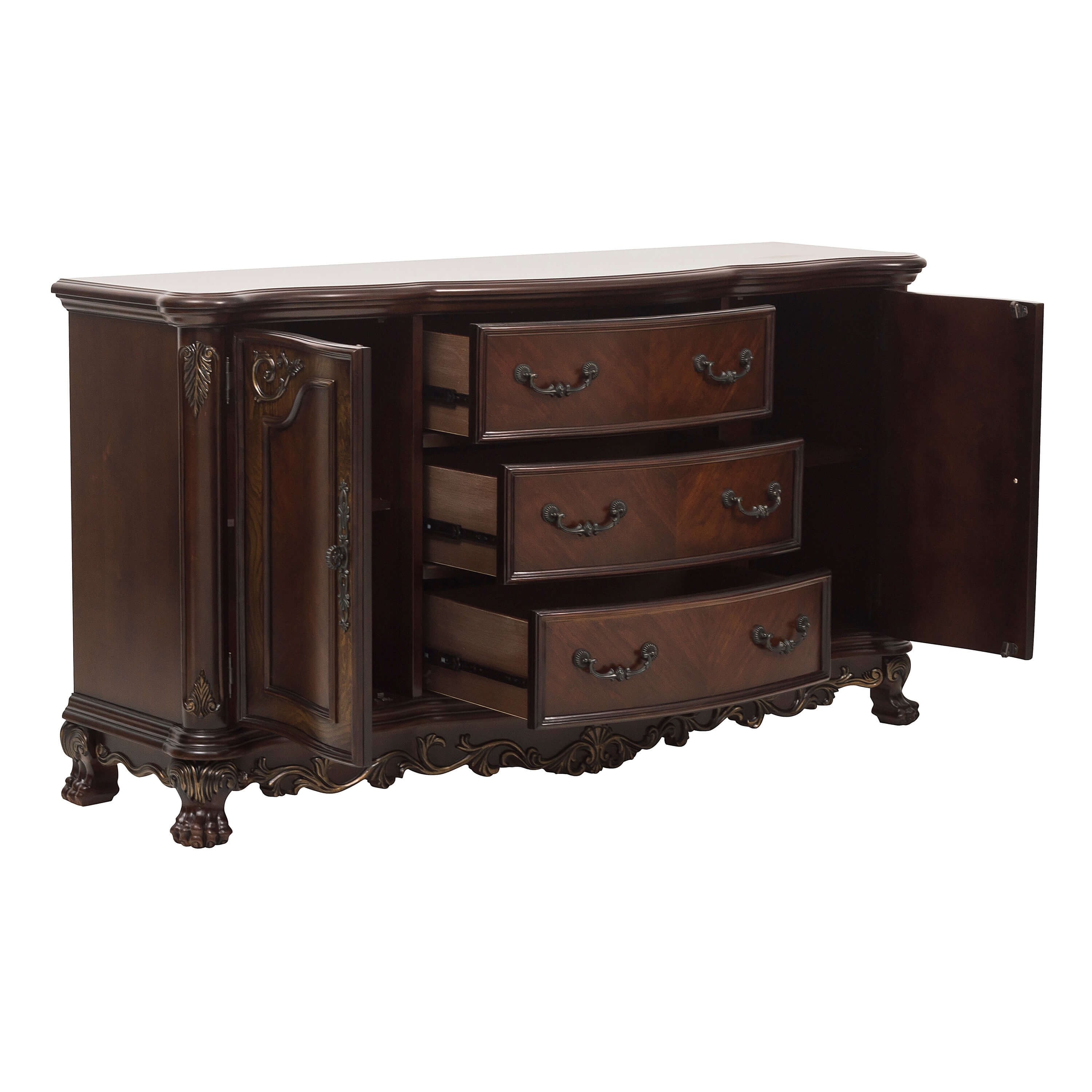 Deryn Park Round Wood Dining Room Set