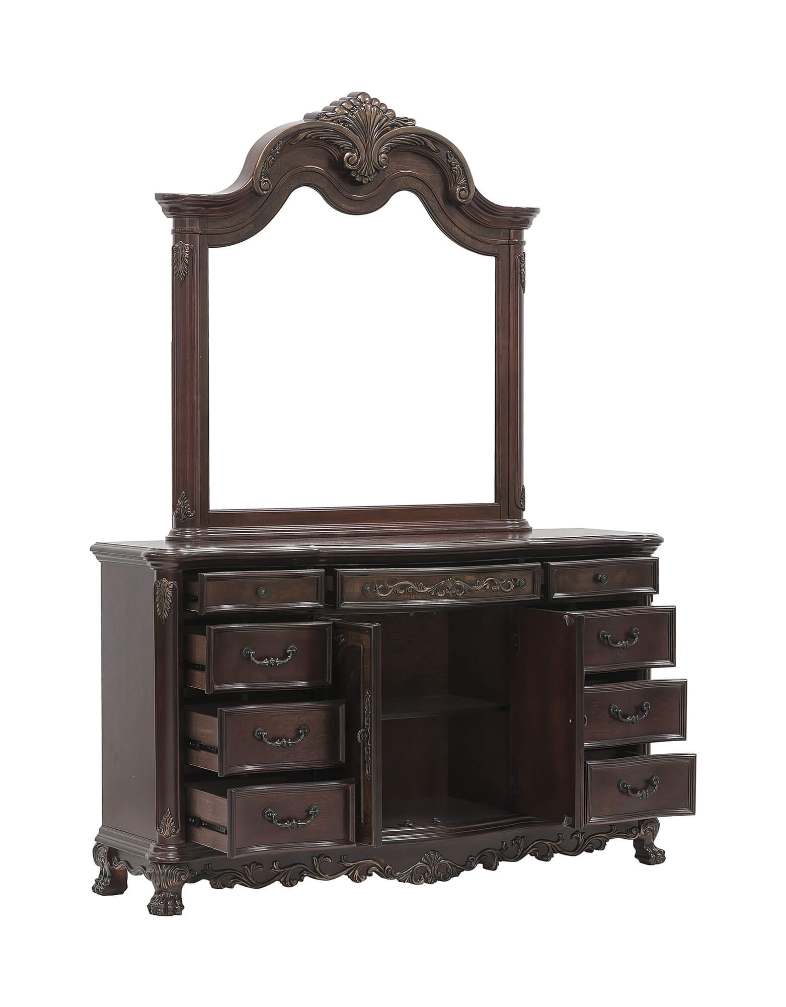 Deryn Park Wood/Wood Veneer Dresser