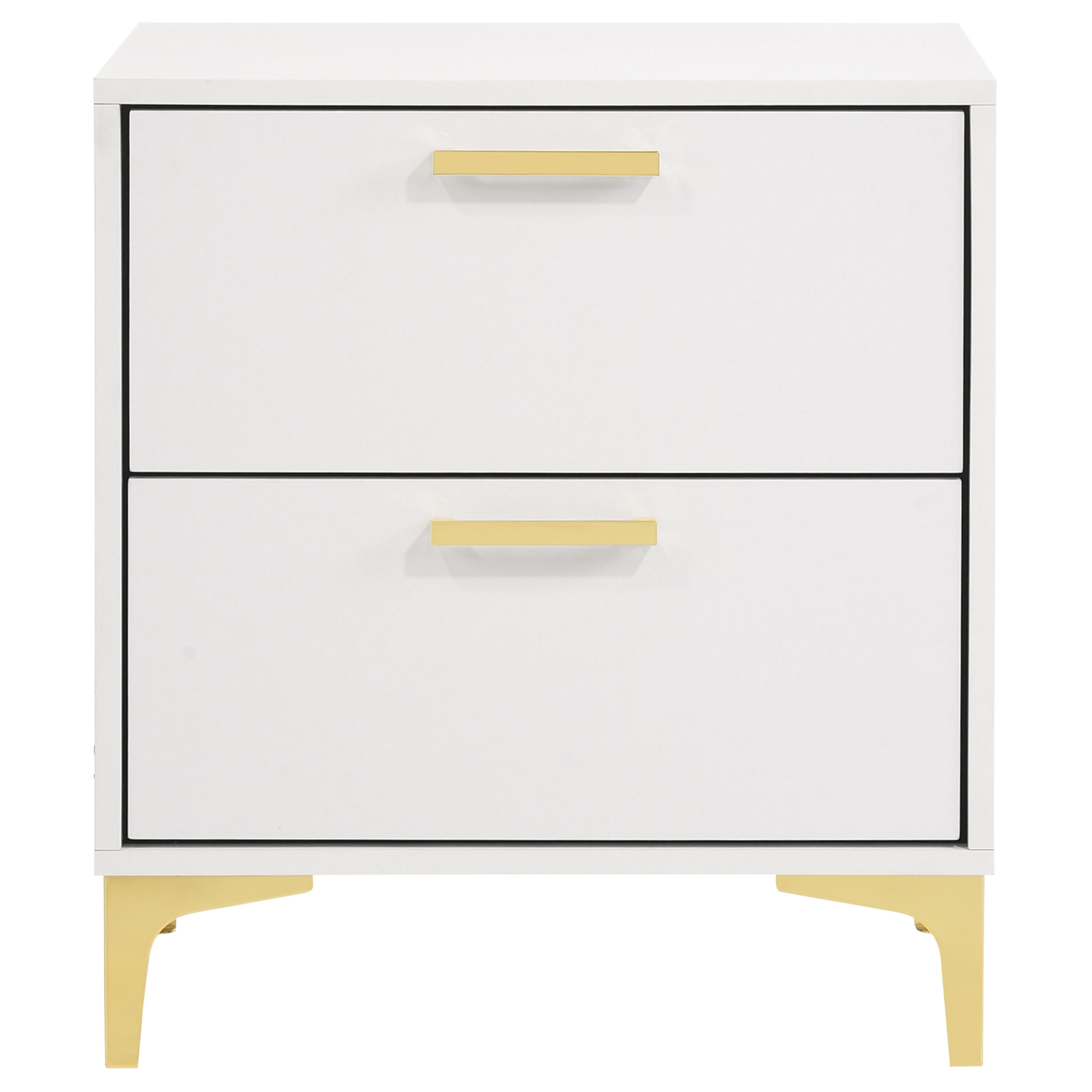 Naydell Two Drawer Night Stand by Ashley Furniture 