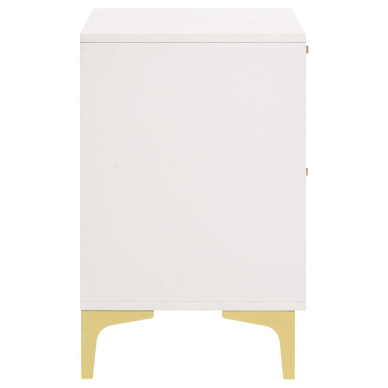 Kendall MDF Nightstand w/2 Drawers