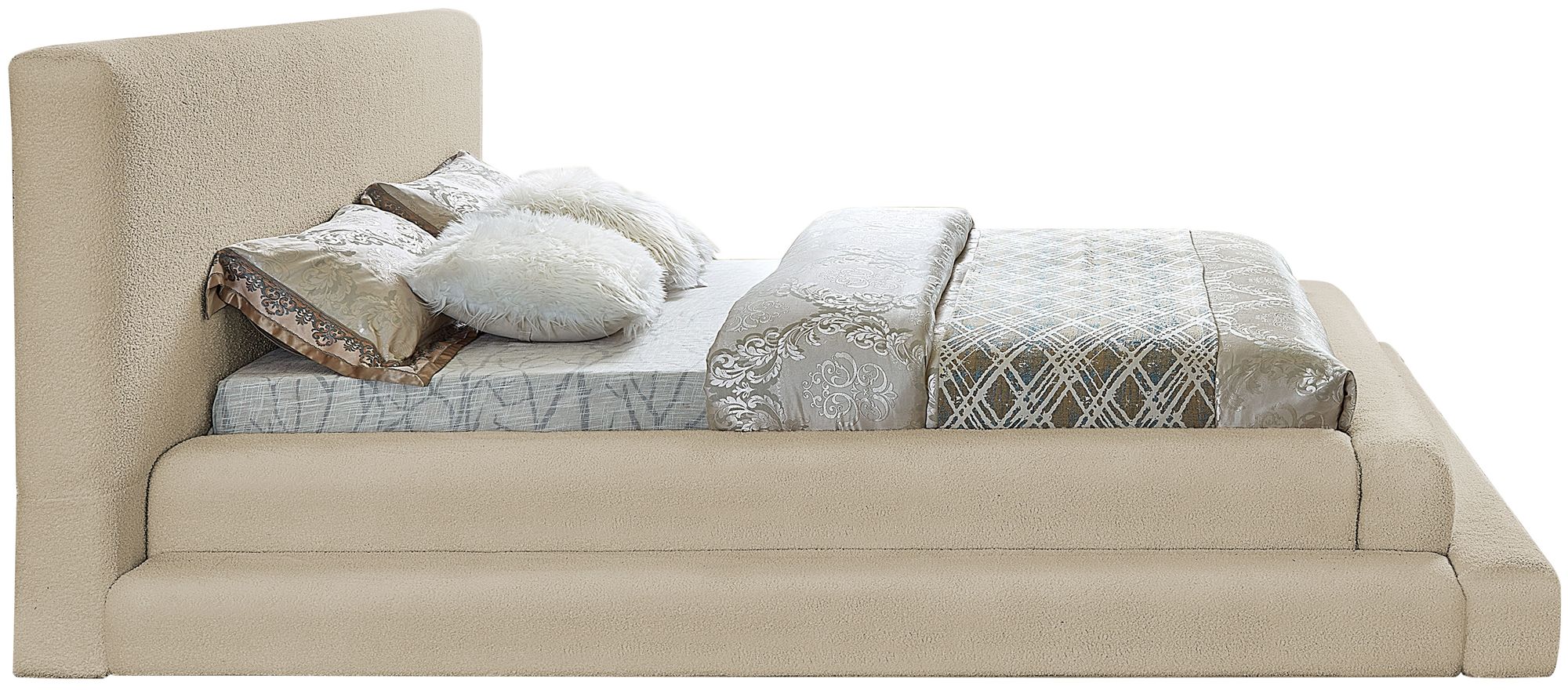 Dane Teddy Fabric Full Size Bed