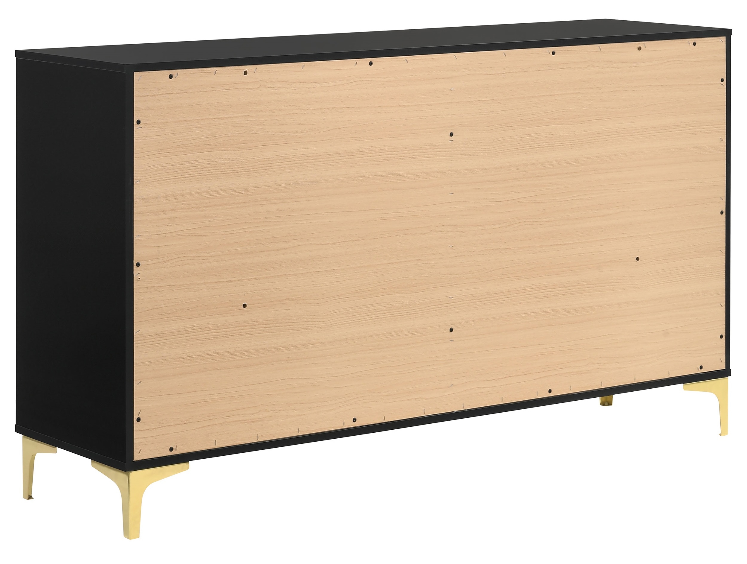 Kendall Wood Double Dresser w/6 Drawers