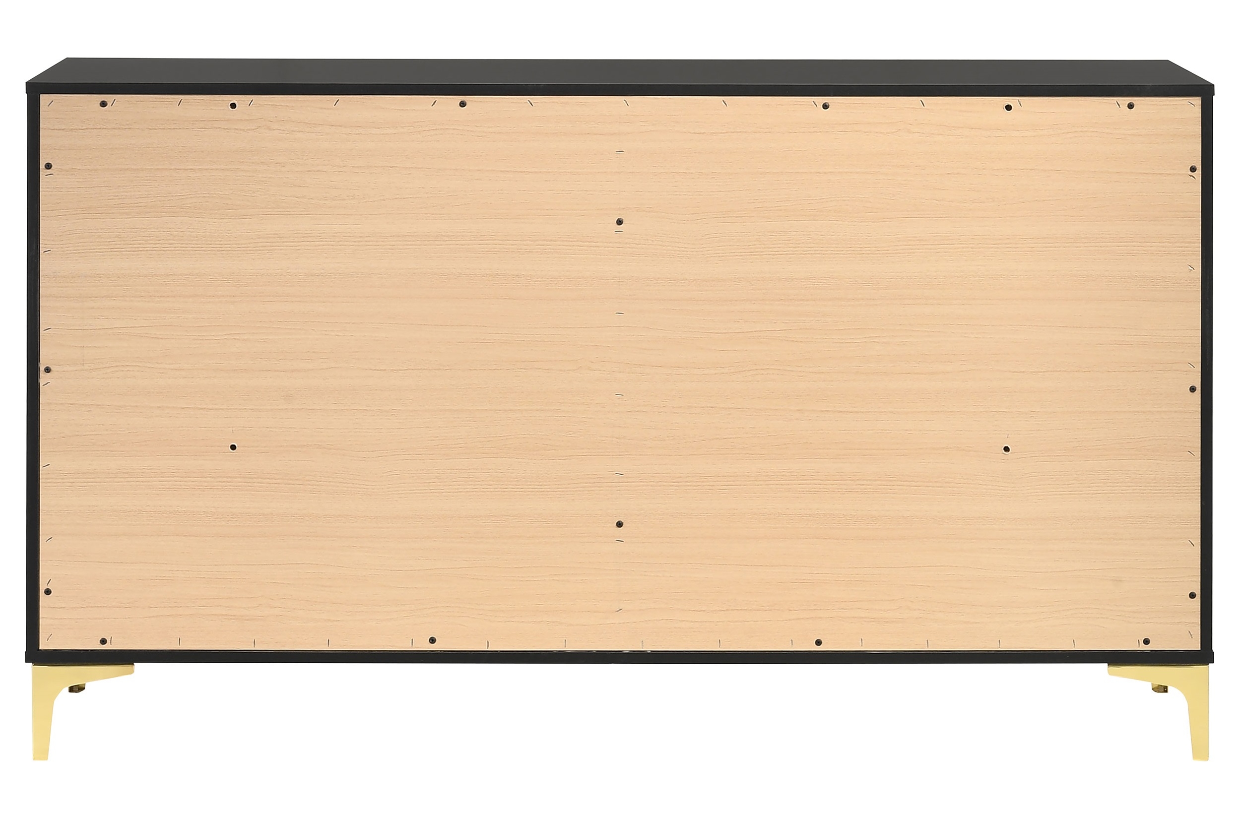 Kendall Wood Double Dresser w/6 Drawers