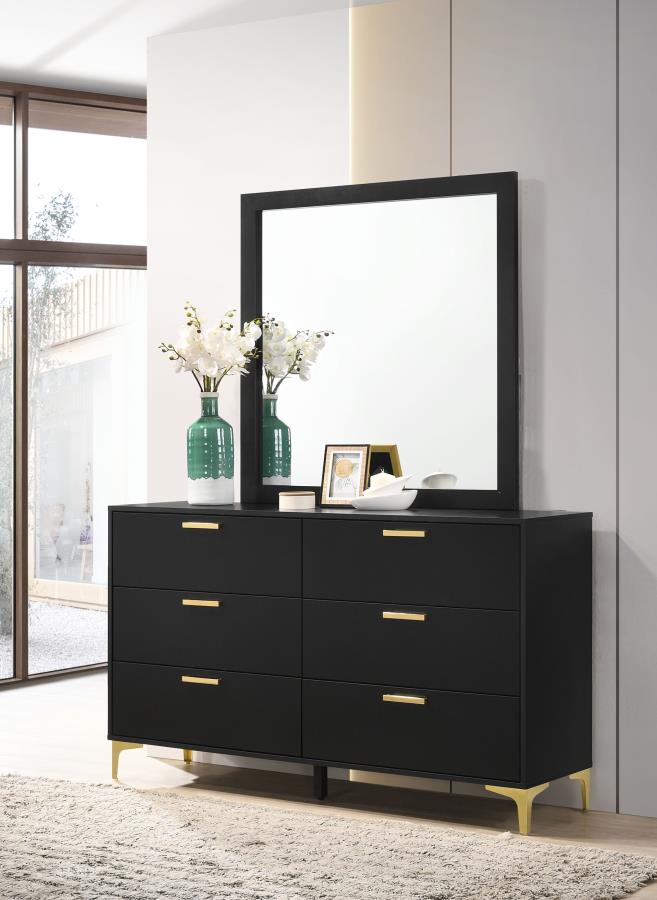 Kendall Leatherette Tufted Panel Bedroom Set
