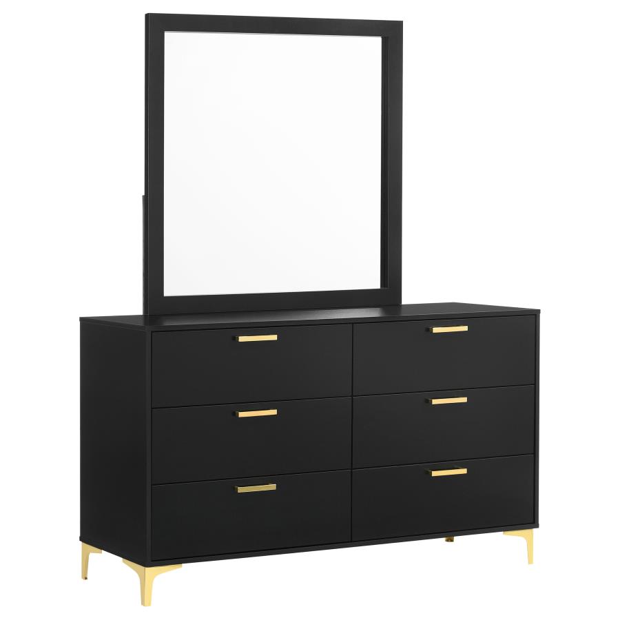 Kendall Leatherette Tufted Panel Bedroom Set