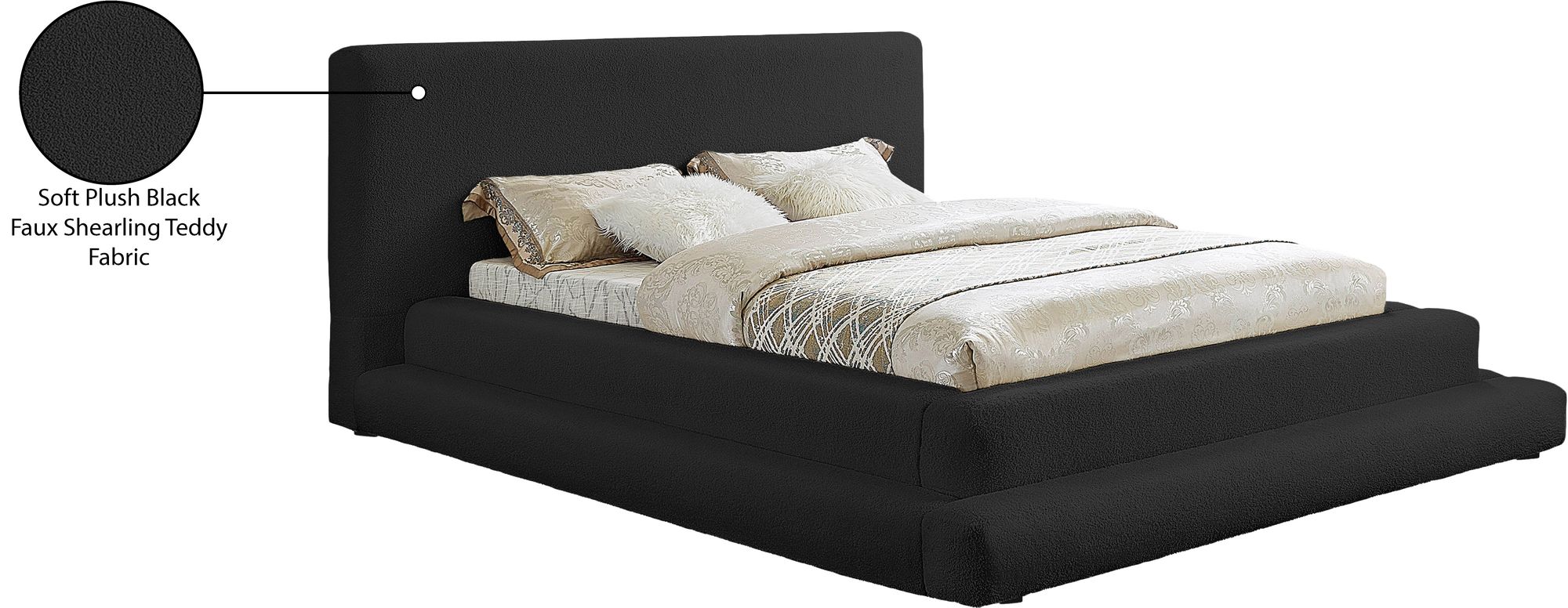Dane Teddy Fabric Bed