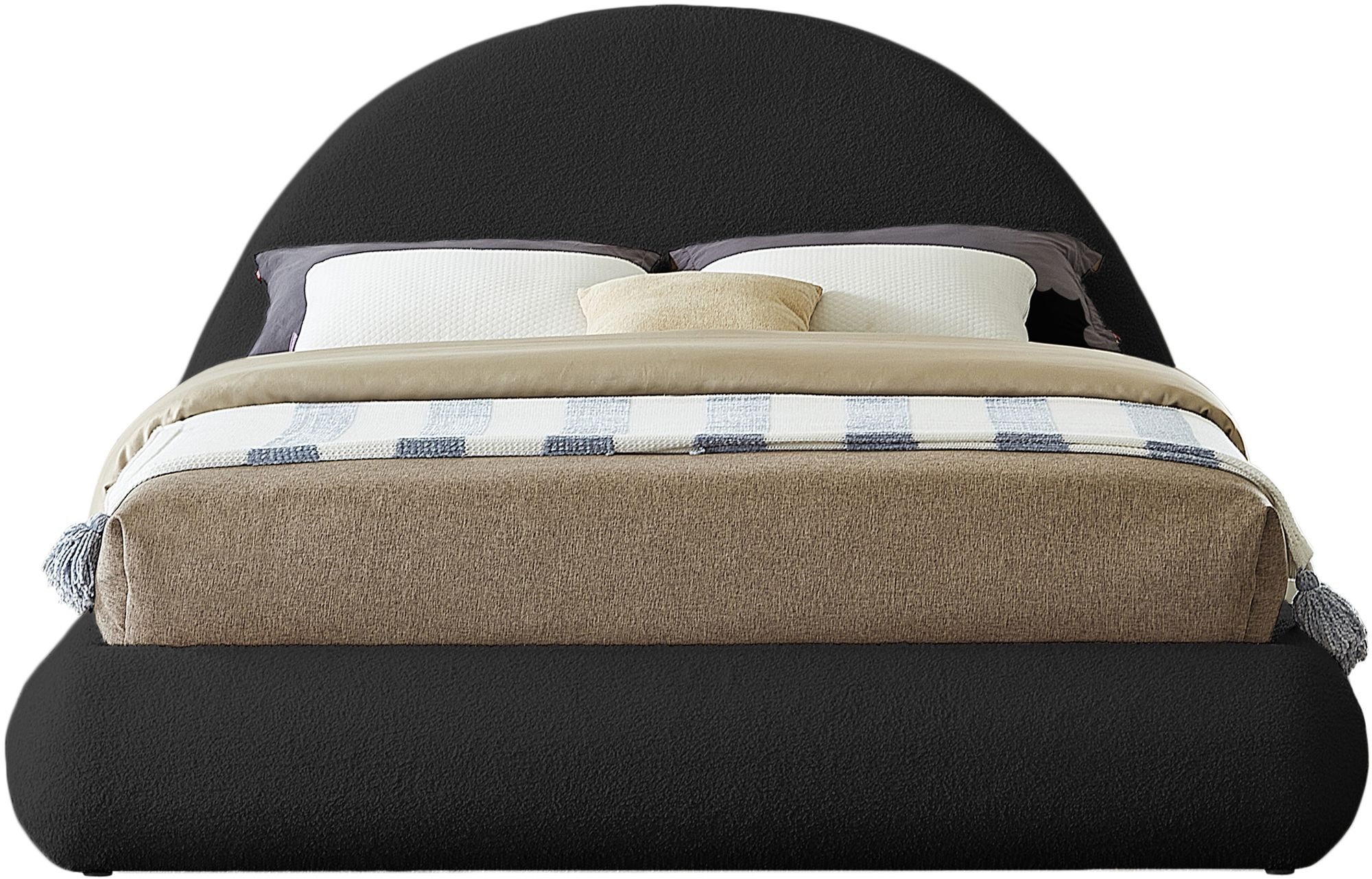 Rudy Teddy Fabric King Size Bed