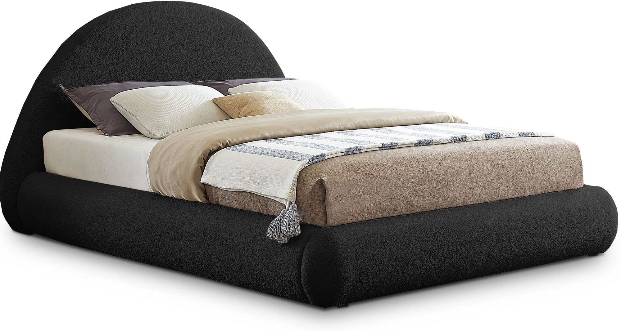 Rudy Teddy Fabric King Size Bed