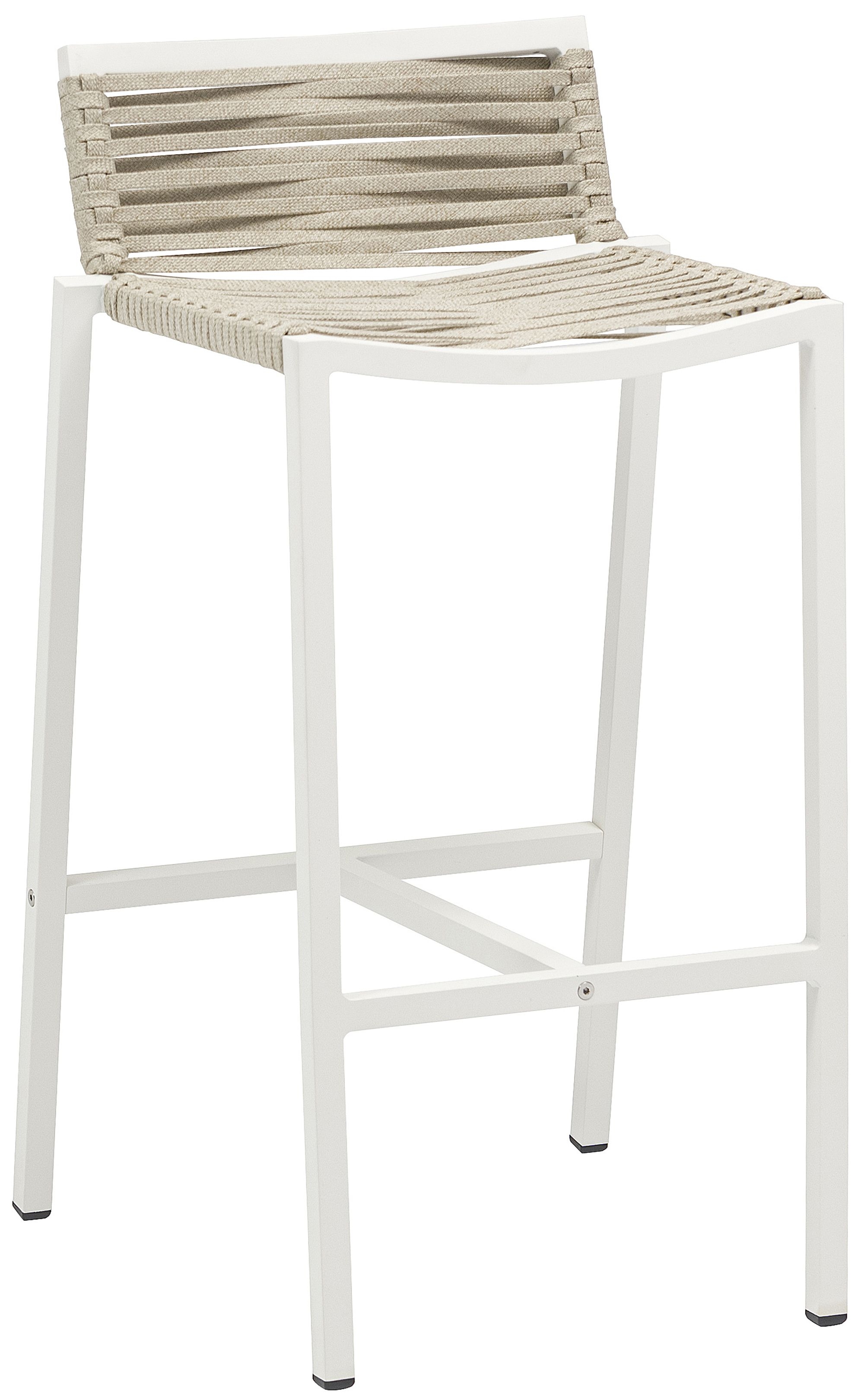 Maldives Outdoor Patio Rope Fabric Barstool