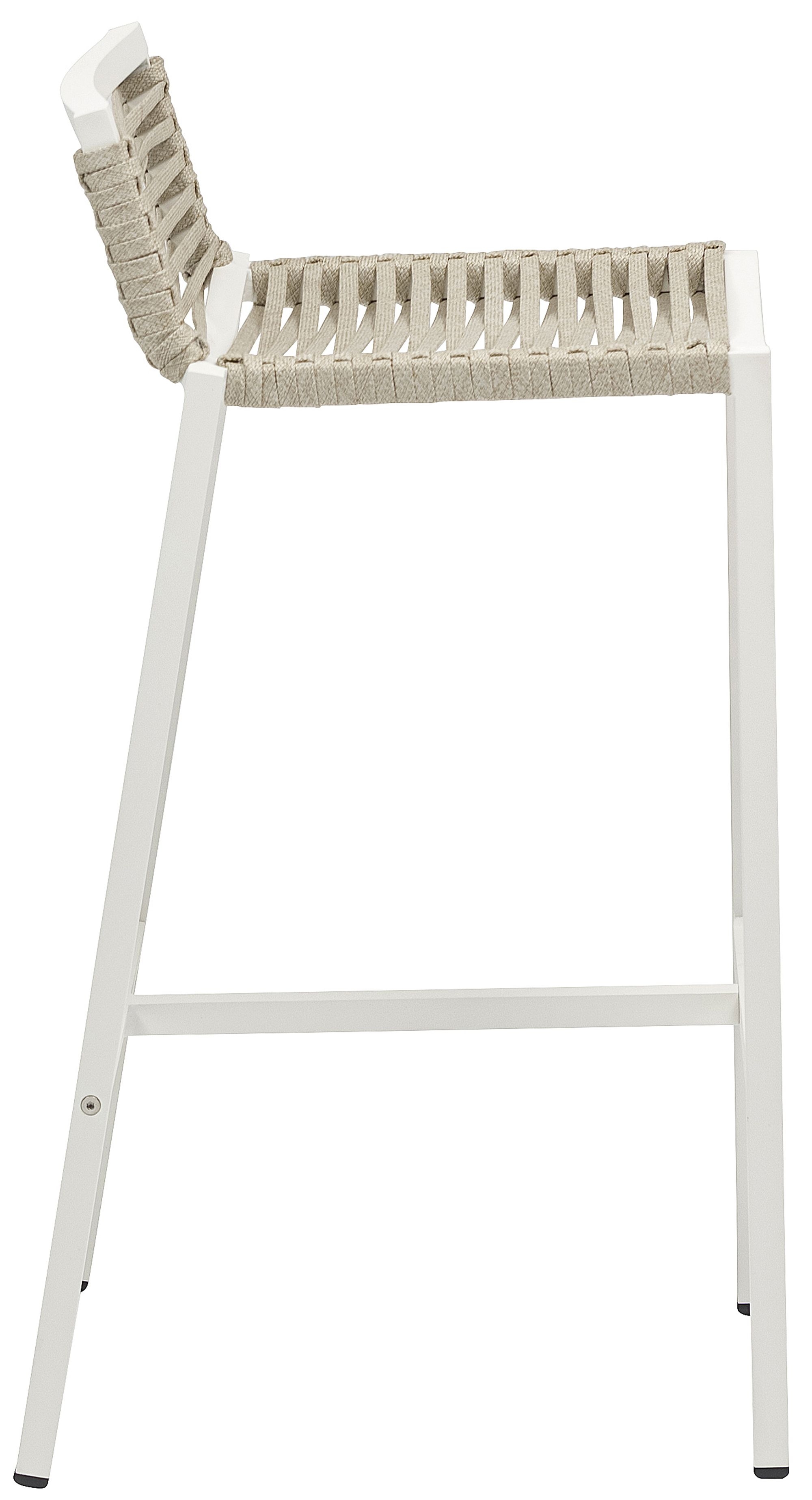 Maldives Outdoor Patio Rope Fabric Barstool