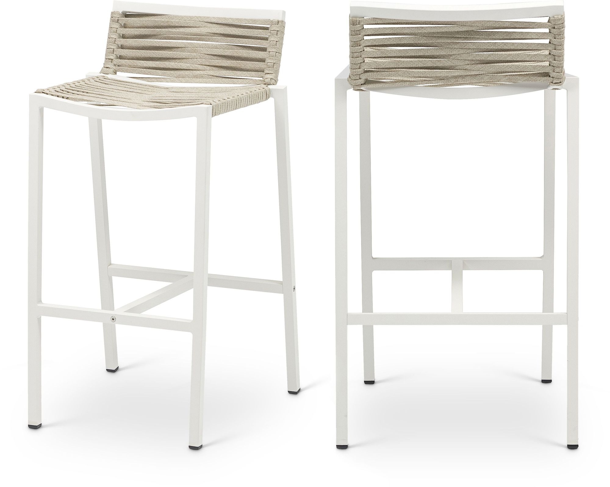 Maldives Outdoor Patio Rope Fabric Barstool