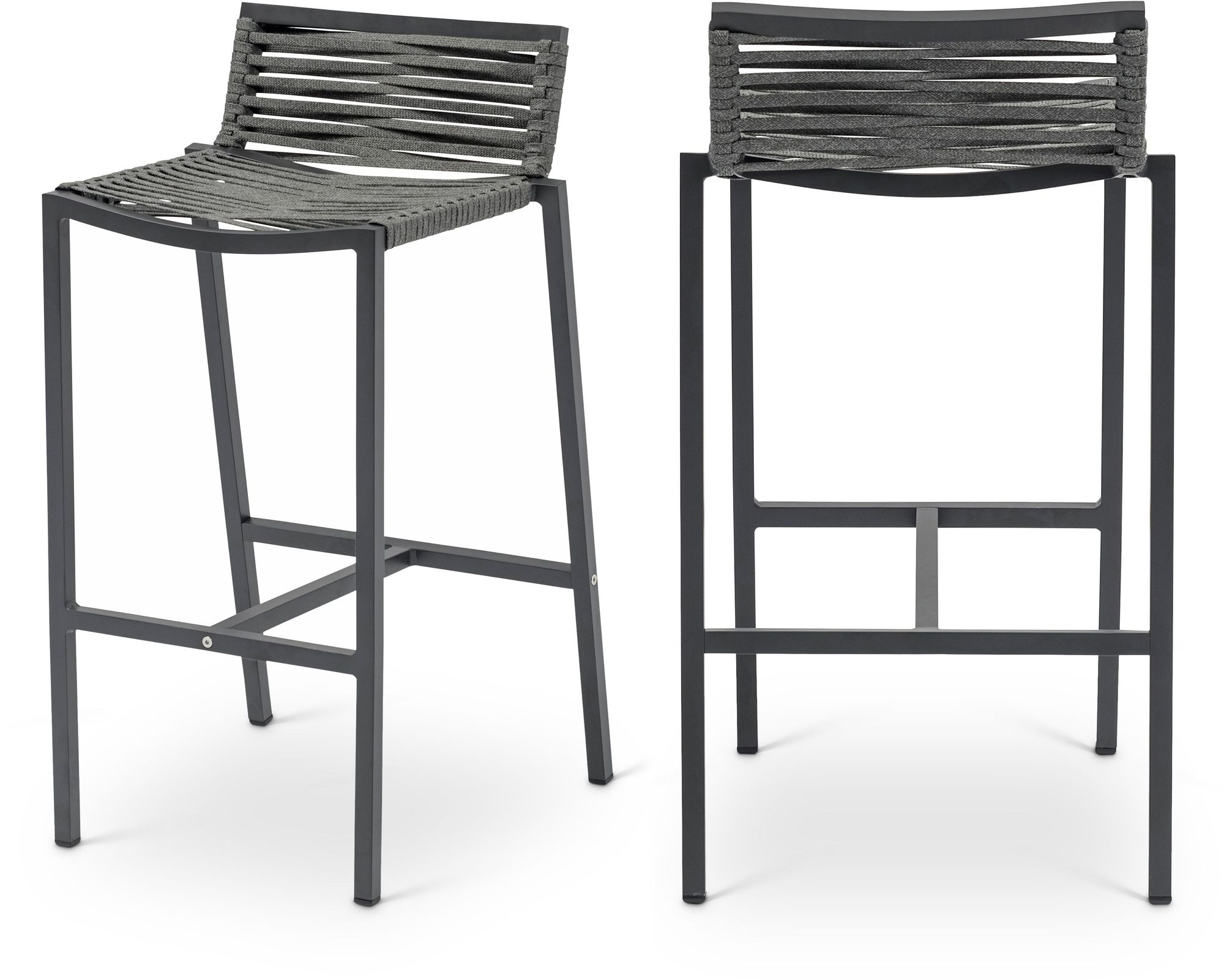Maldives Outdoor Patio Rope Fabric Barstool