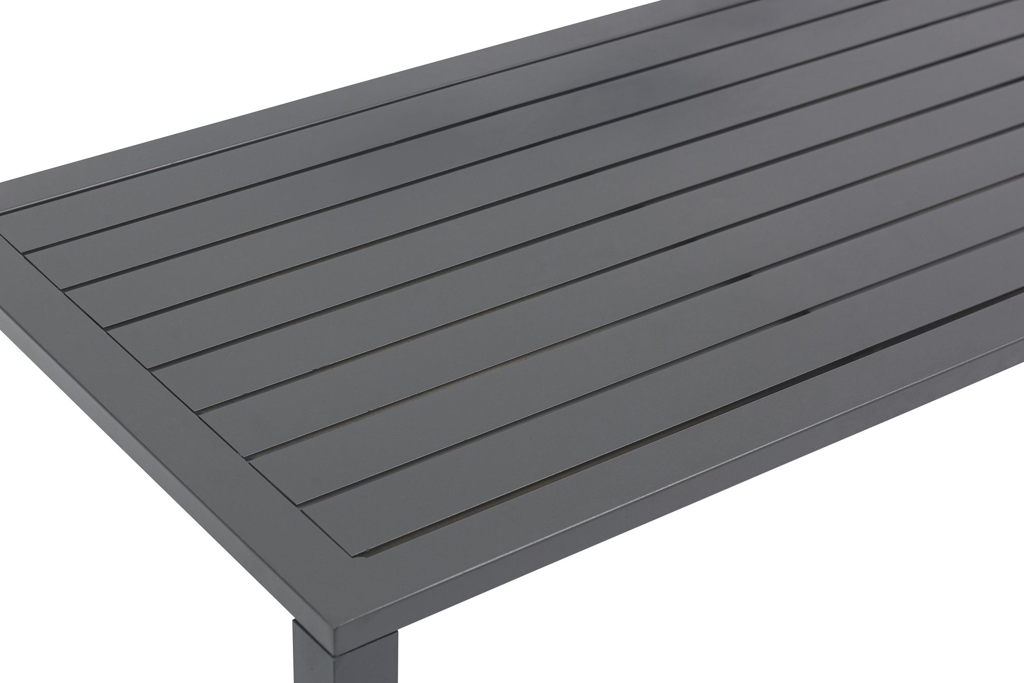 Maldives 47" Rectangular Outdoor Patio Aluminum Coffee Table