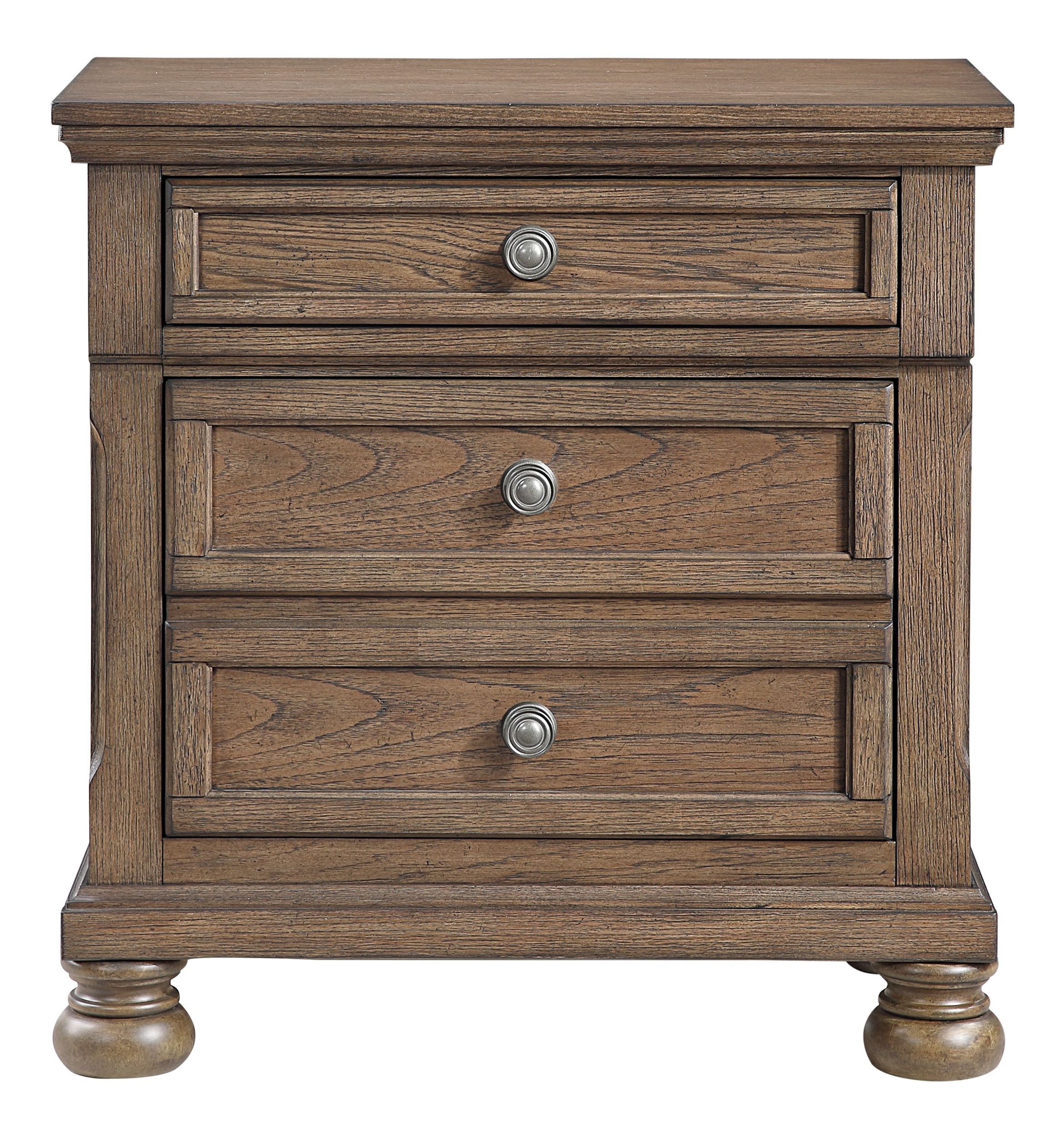 Bethel Wood Veneer Storage Sleigh Bedroom Set