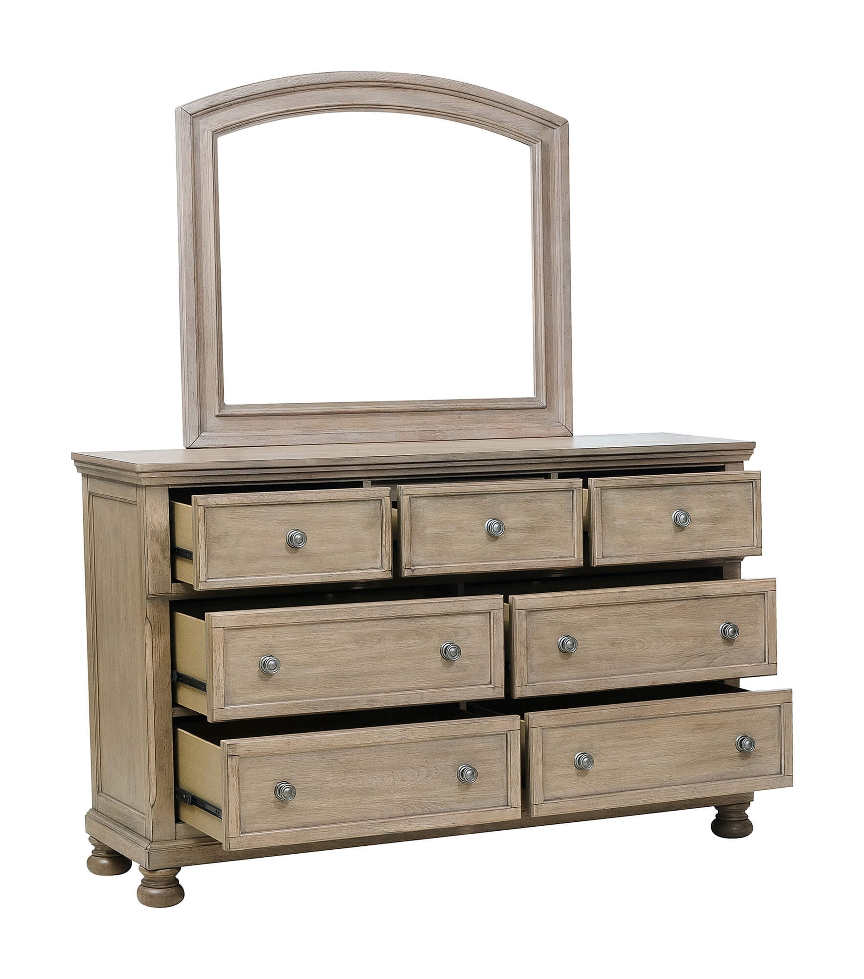 Blaire Farm 6-Drawer Dresse with mirror