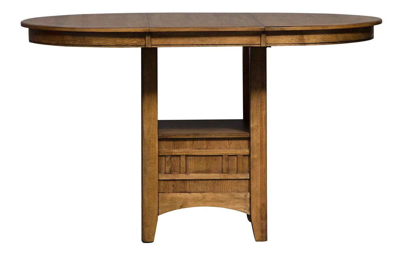Santa Rosa Extendable Pub Dining Set | Antique Honey
