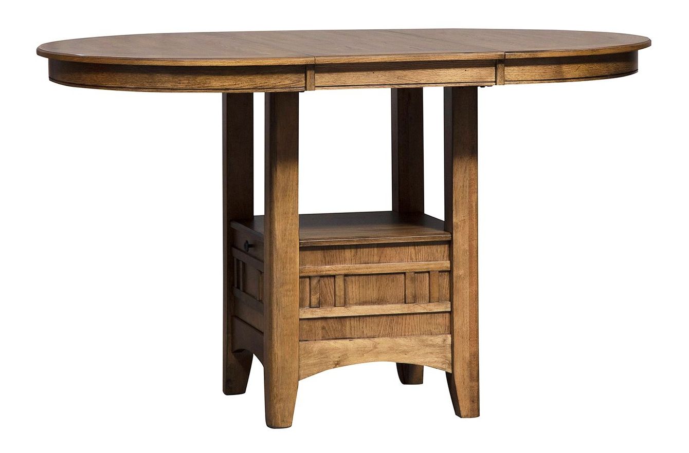 Santa Rosa Extendable Pub Dining Set | Antique Honey