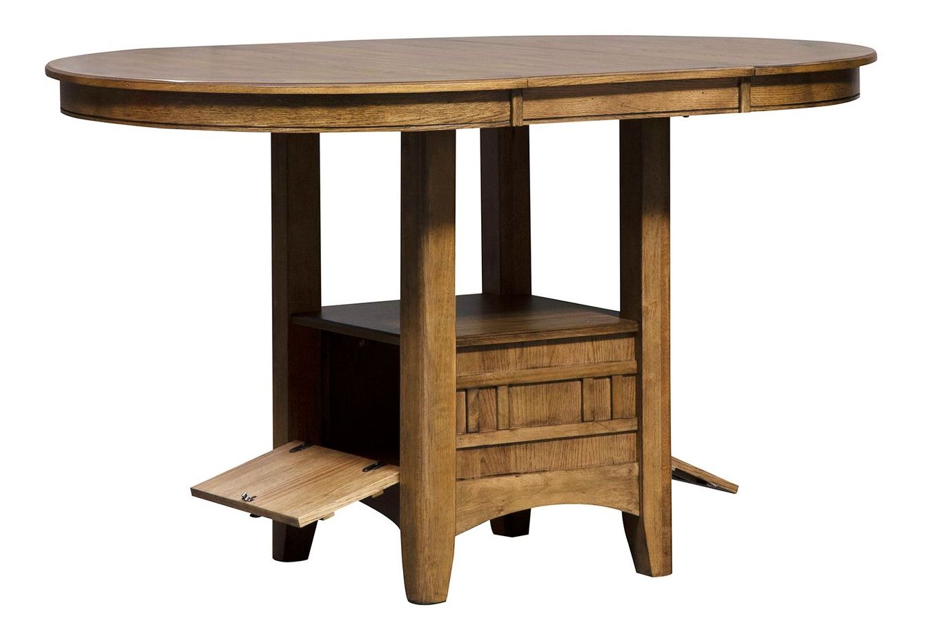 Santa Rosa Extendable Pub Dining Set | Antique Honey