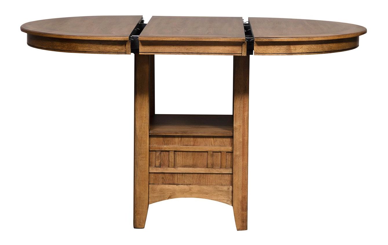 Santa Rosa Extendable Pub Dining Set | Antique Honey