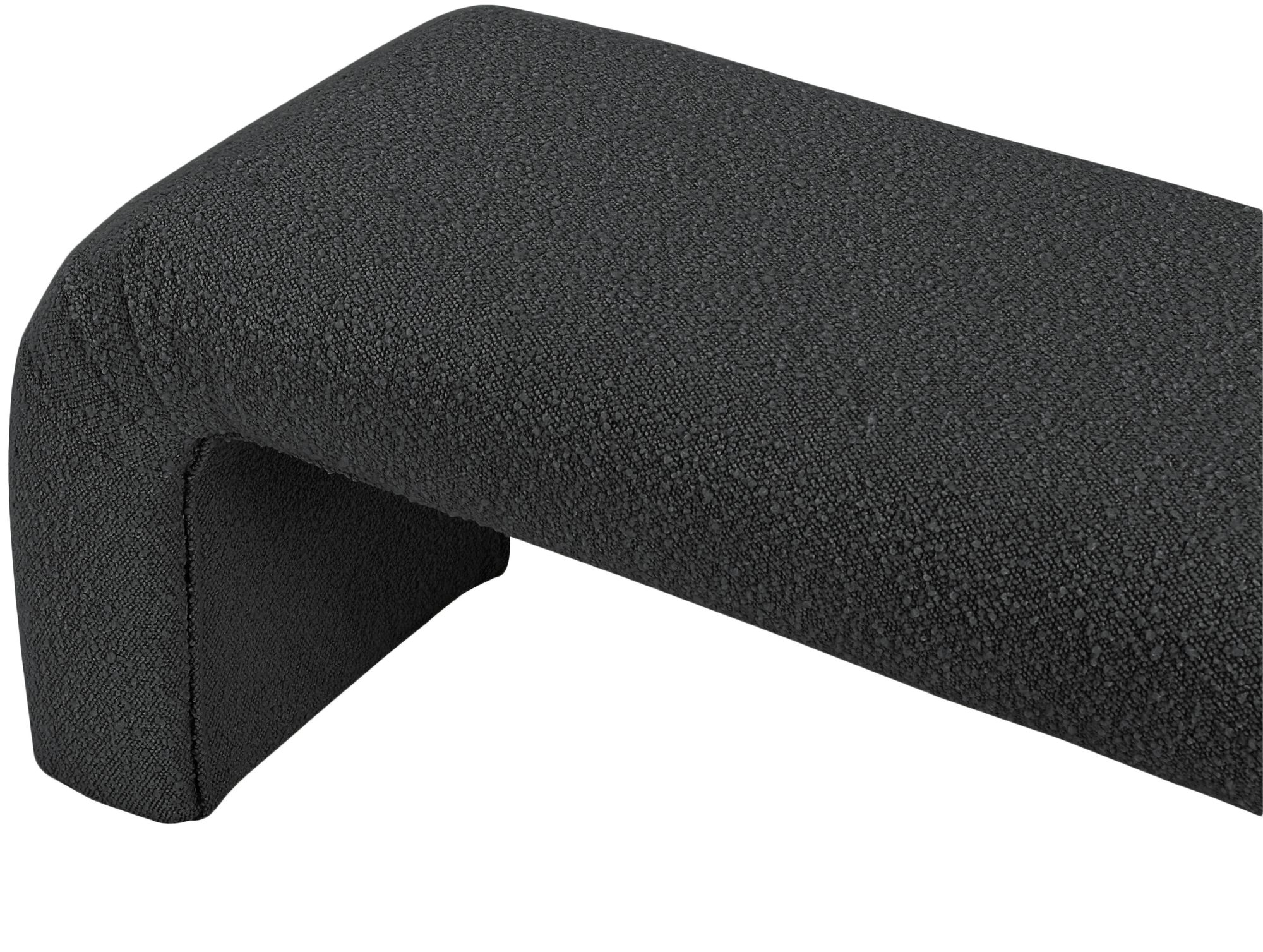 Niagara 52" Boucle Fabric Bench