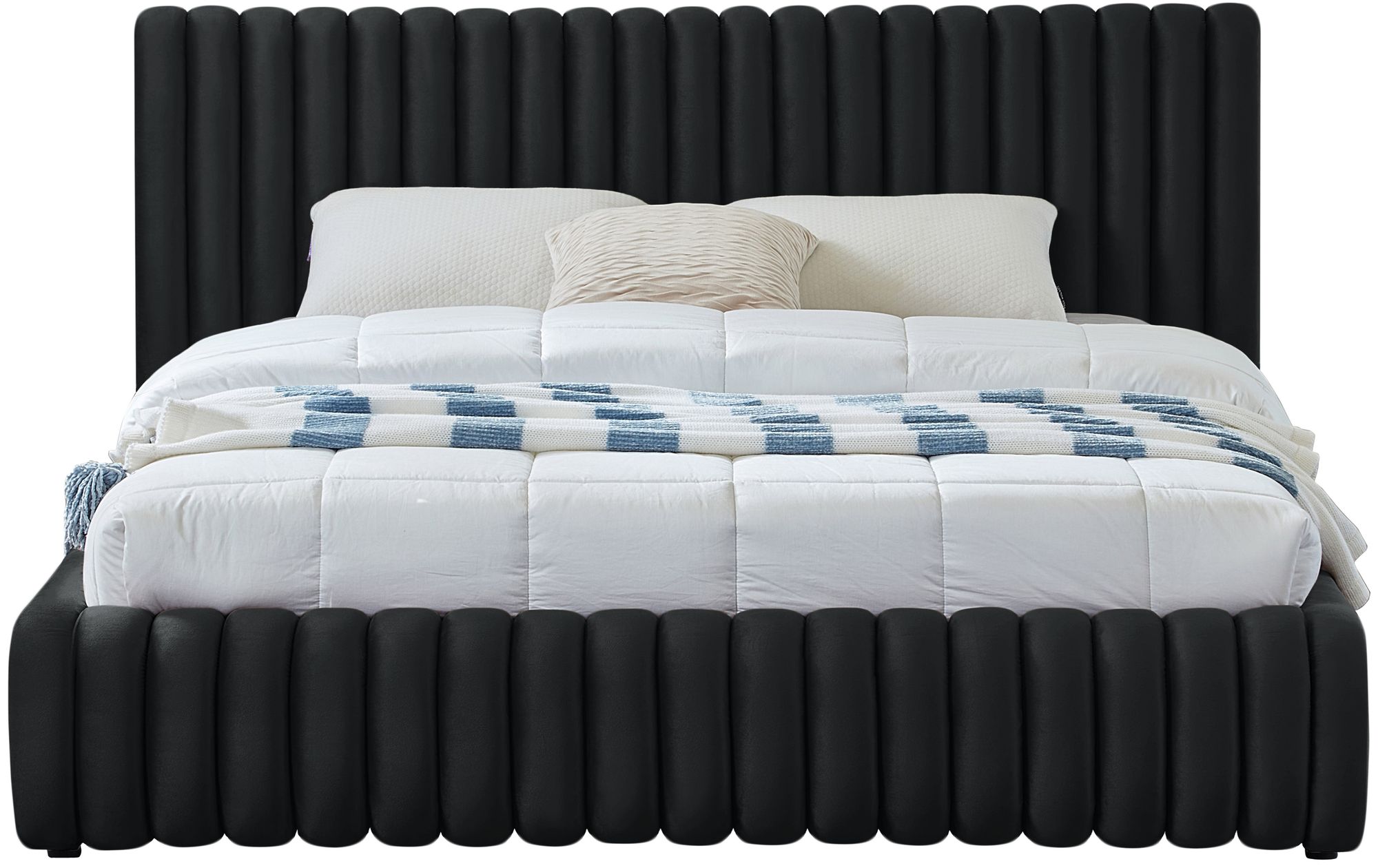 Nico Velvet Full Size Bed