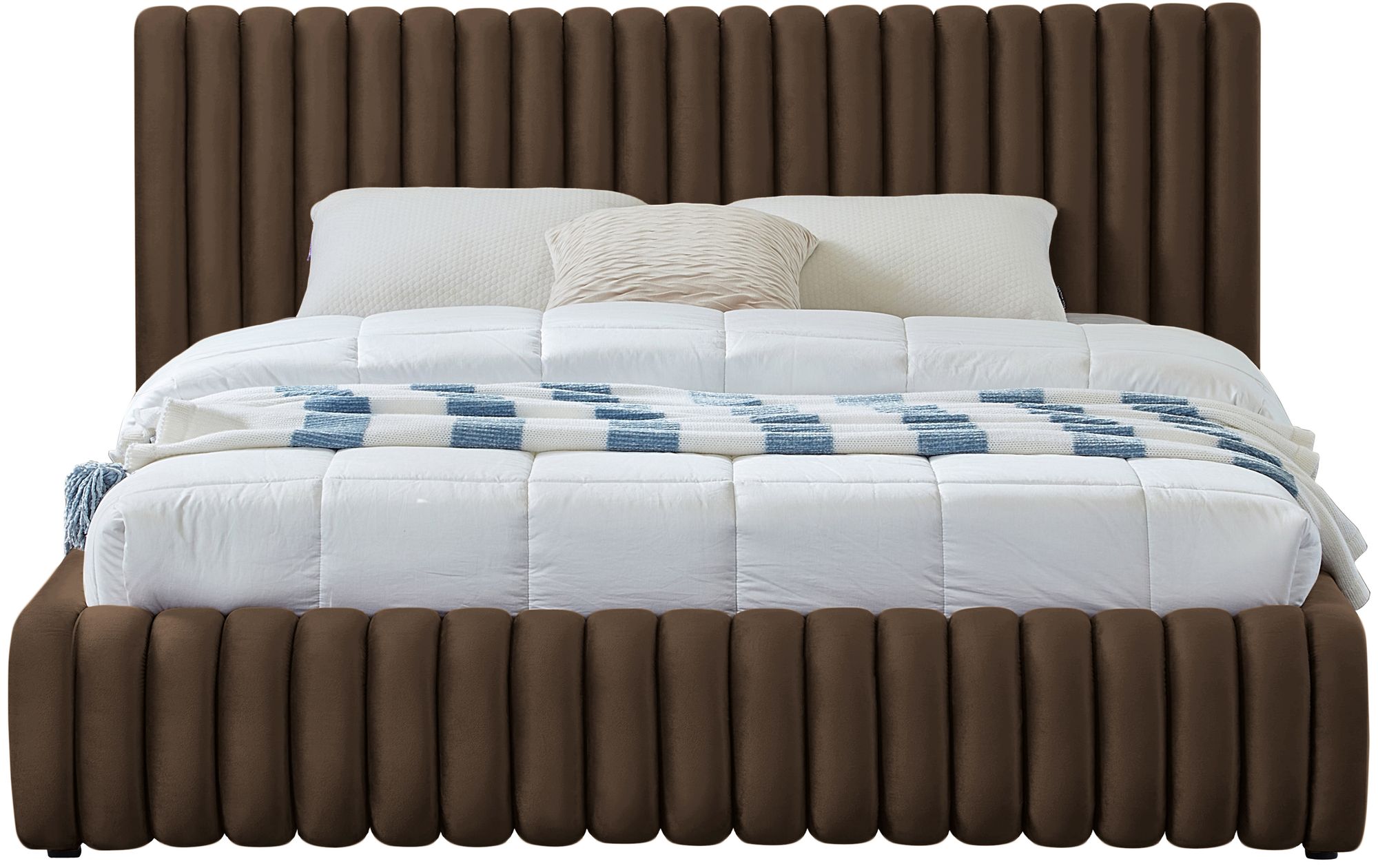 Nico Velvet Full Size Bed