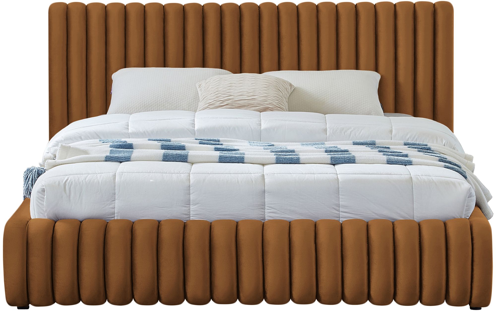Nico Velvet Full Size Bed