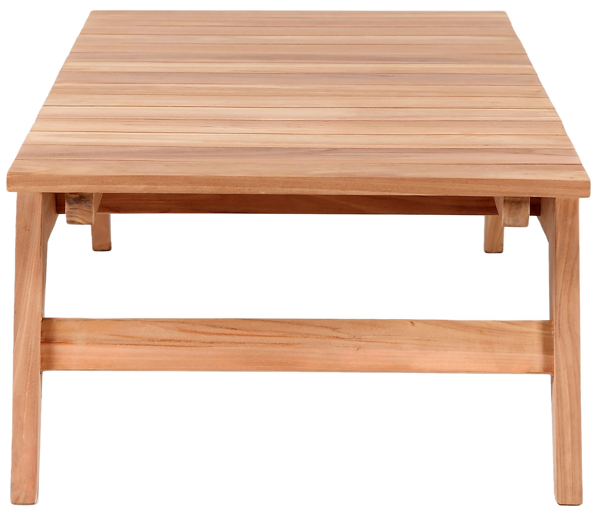 Tahiti 47.5" Rectangular Outdoor Patio Solid Teak Wood Coffee Table