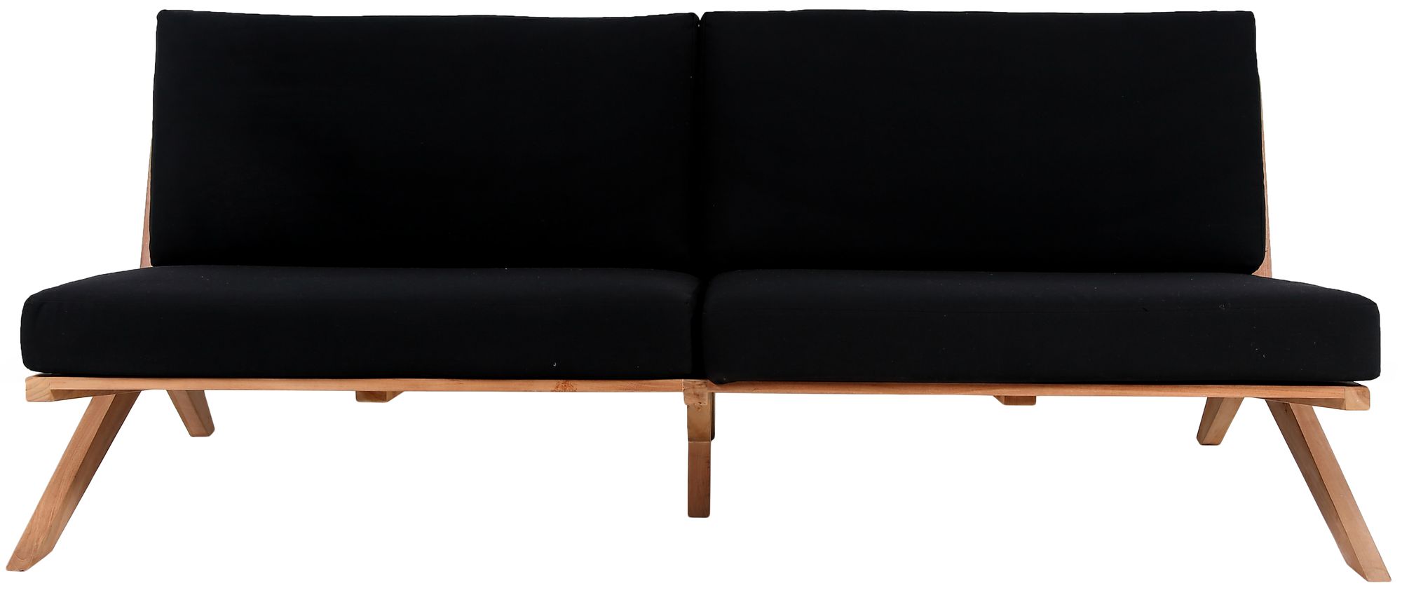 Tahiti 87" Outdoor Patio Waterproof Fabric Sofa
