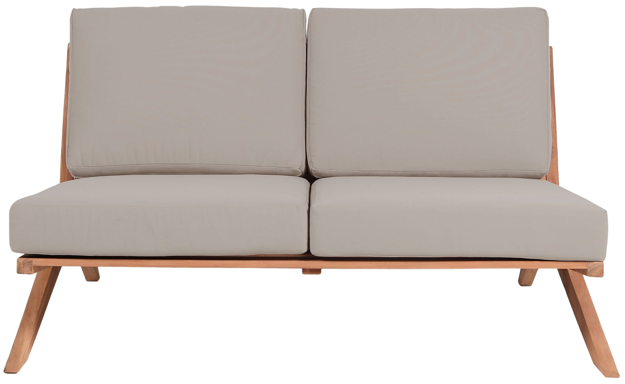 Tahiti 58.5" Outdoor Patio Waterproof Fabric Sofa
