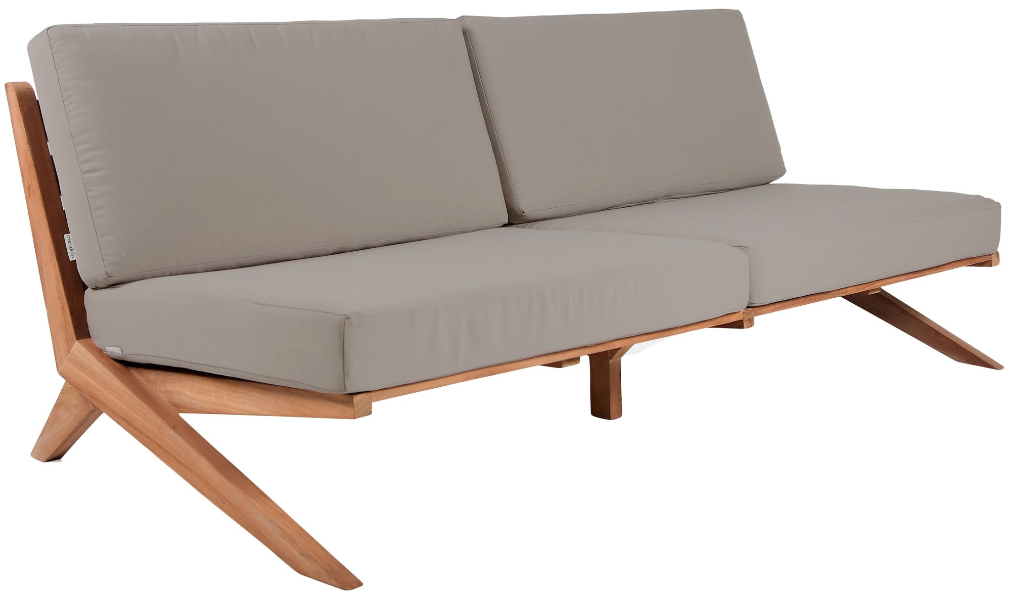 Tahiti 87" Outdoor Patio Waterproof Fabric Sofa