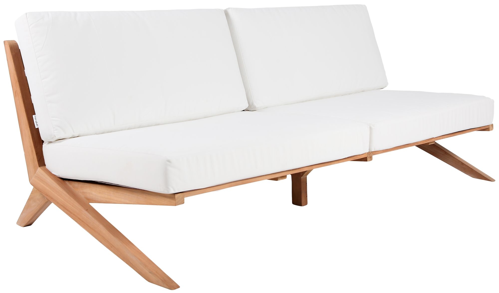 Tahiti 87" Outdoor Patio Waterproof Fabric Sofa