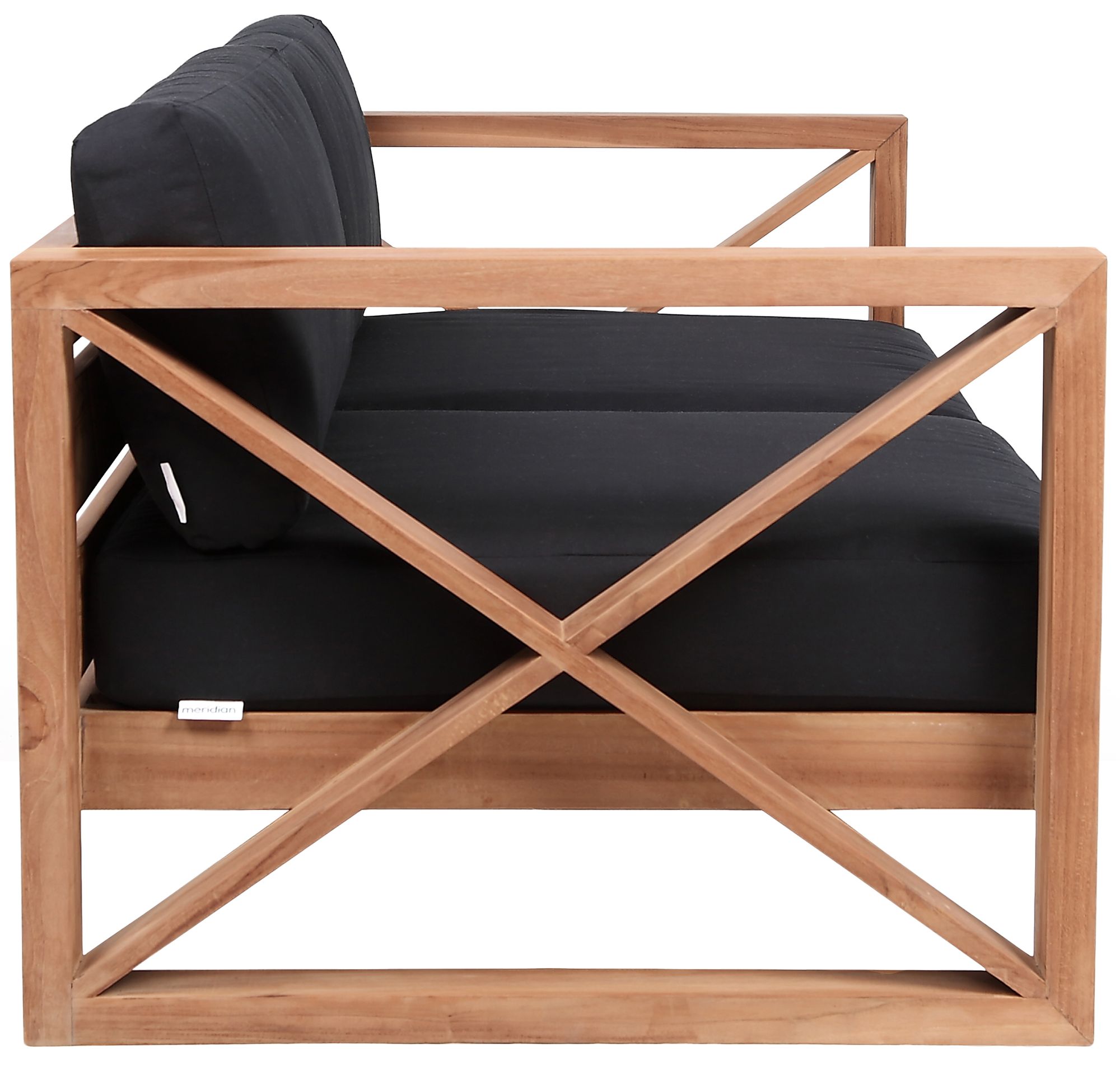Anguilla 65" Outdoor Patio Waterproof Fabric Loveseat