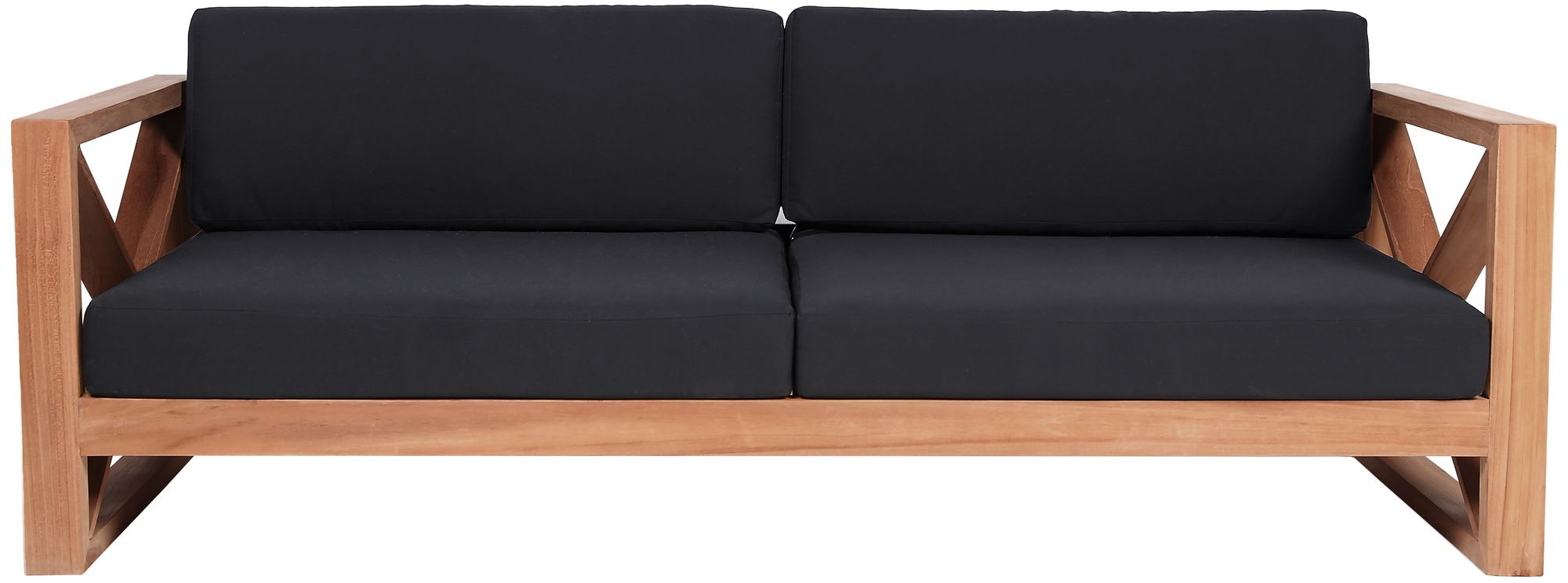 Anguilla 83" Outdoor Patio Waterproof Fabric Sofa