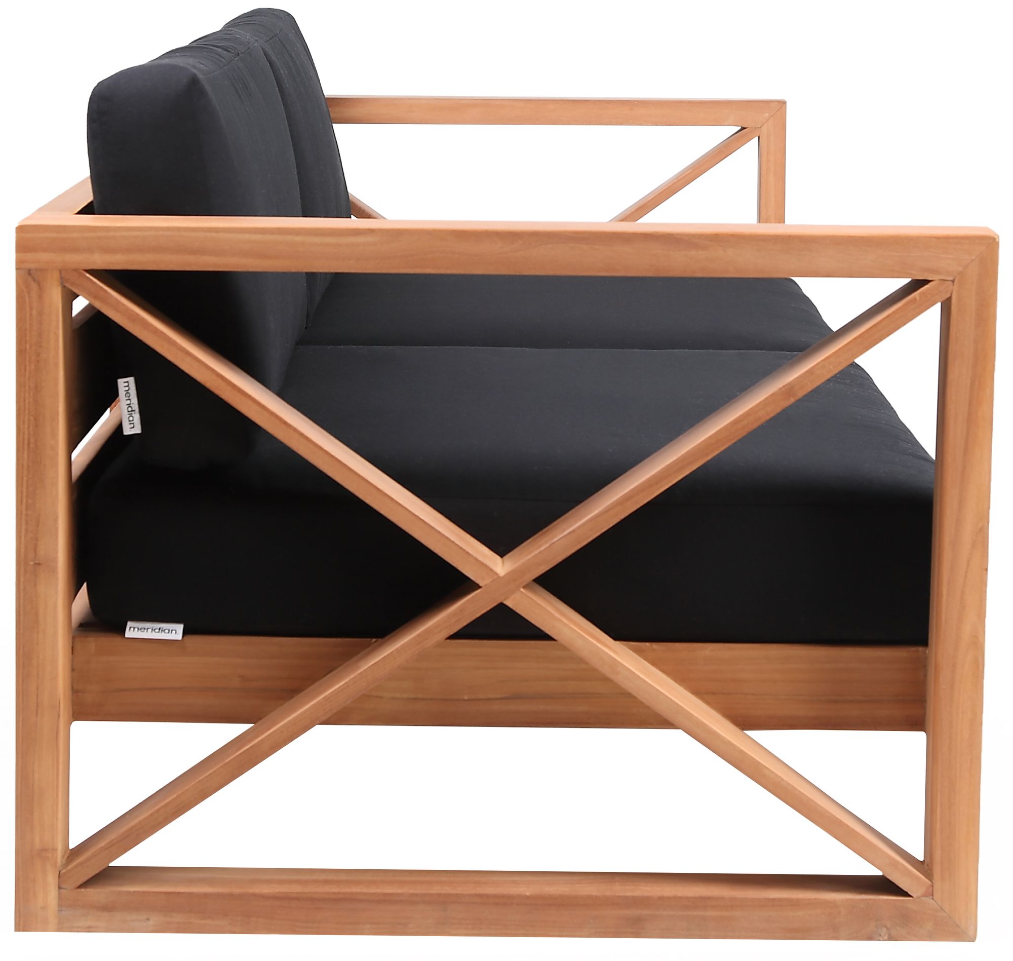 Anguilla 83" Outdoor Patio Waterproof Fabric Sofa