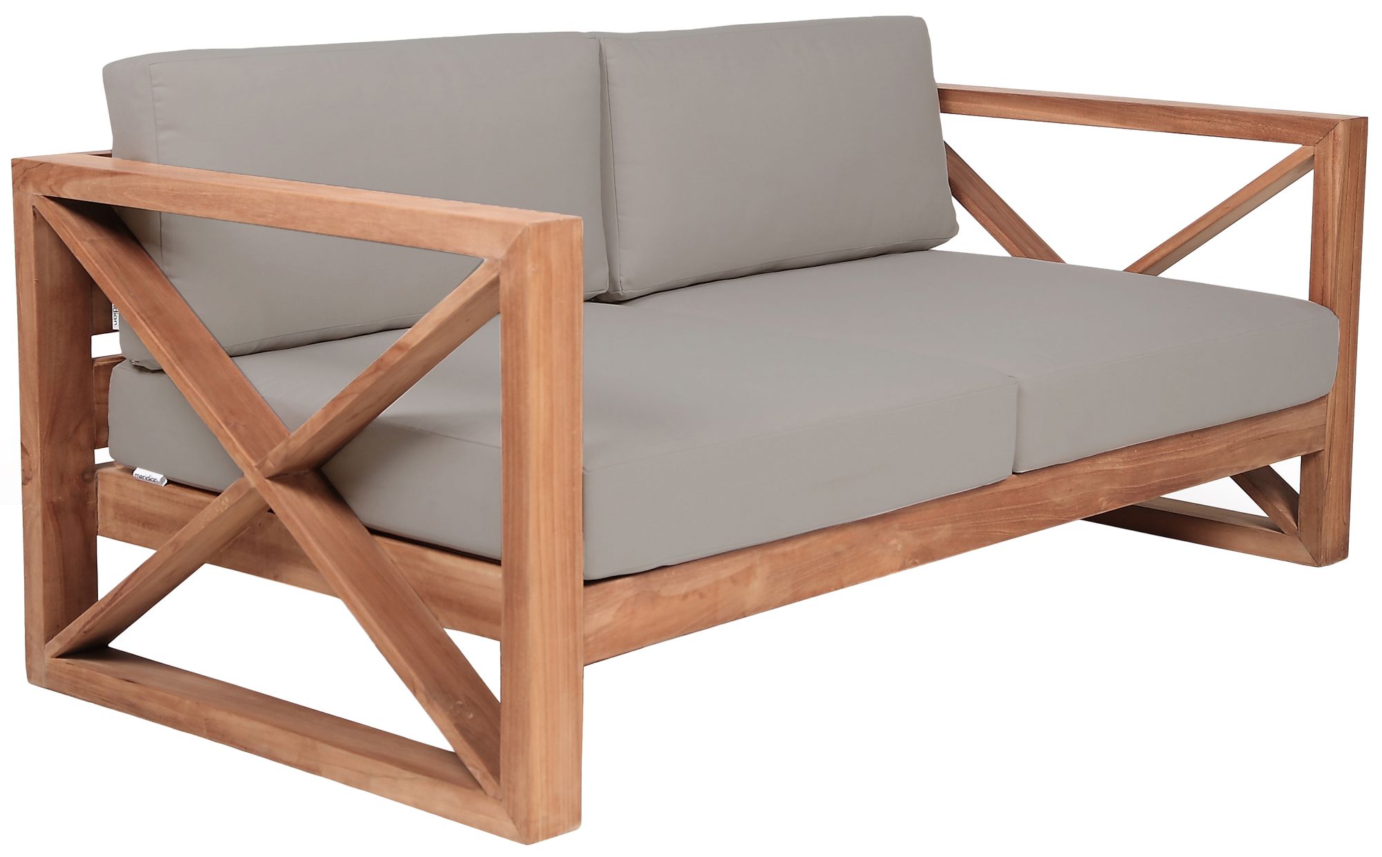 Anguilla 65" Outdoor Patio Waterproof Fabric Loveseat