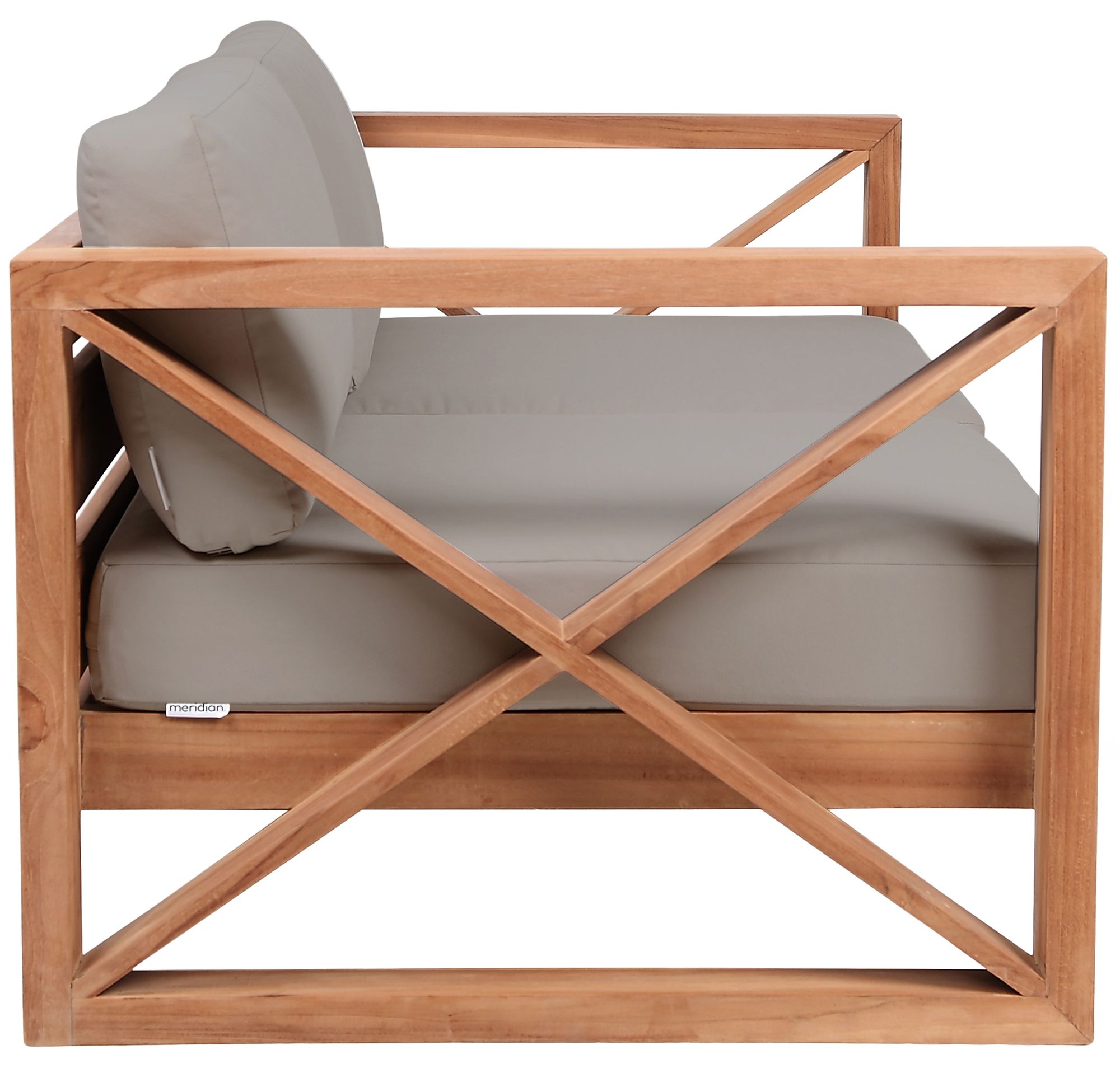Anguilla 65" Outdoor Patio Waterproof Fabric Loveseat