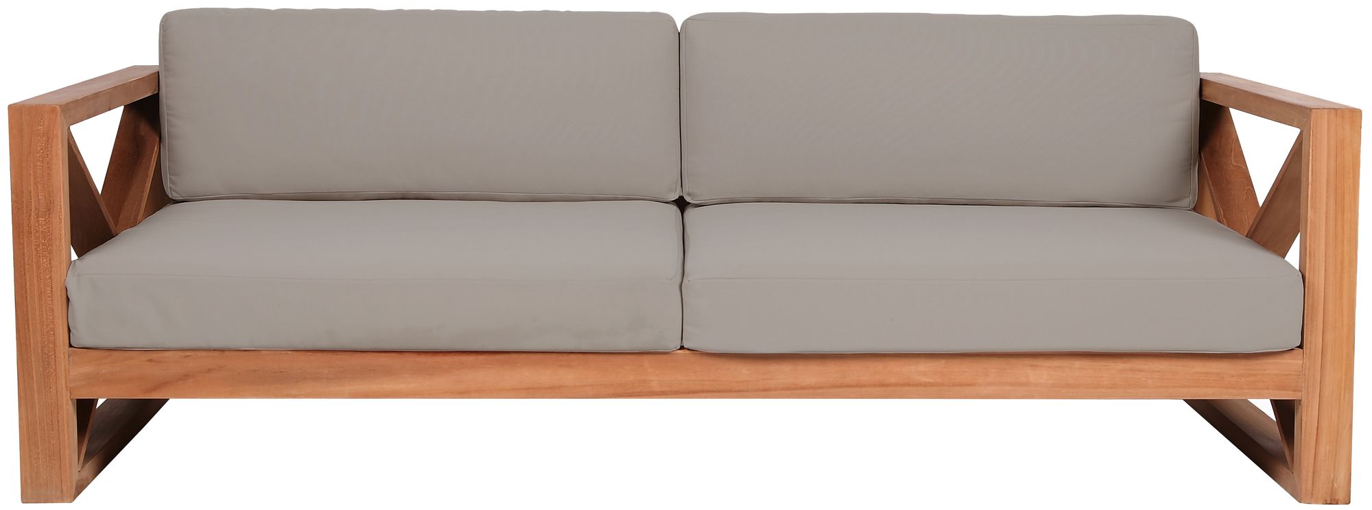 Anguilla 83" Outdoor Patio Waterproof Fabric Sofa