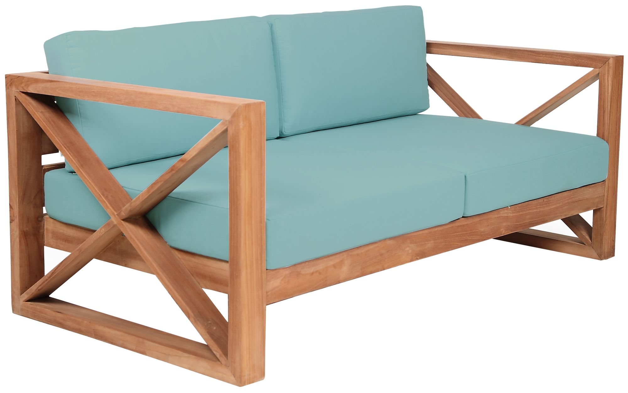 Anguilla 83" Outdoor Patio Waterproof Fabric Sofa