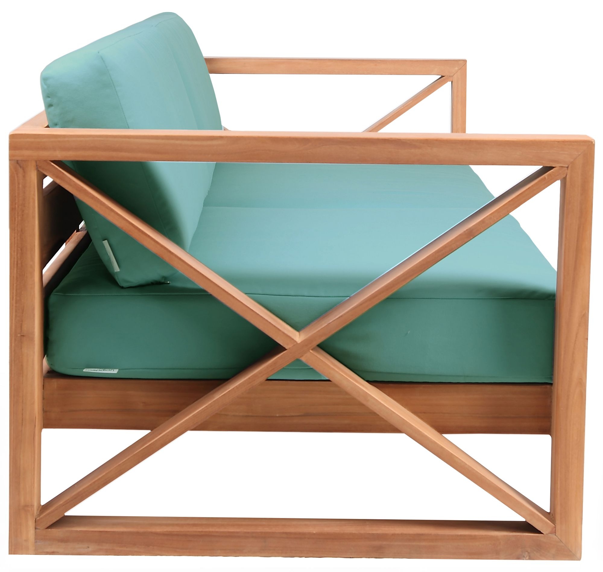Anguilla 83" Outdoor Patio Waterproof Fabric Sofa