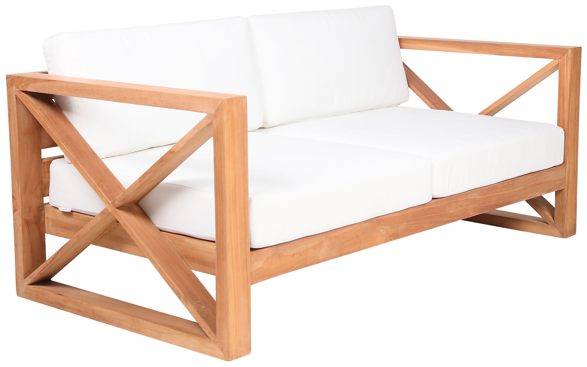 Anguilla 83" Outdoor Patio Waterproof Fabric Sofa