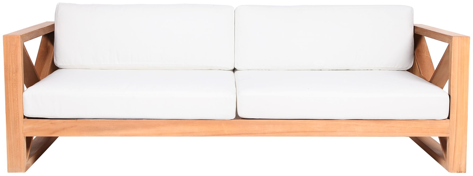 Anguilla 83" Outdoor Patio Waterproof Fabric Sofa