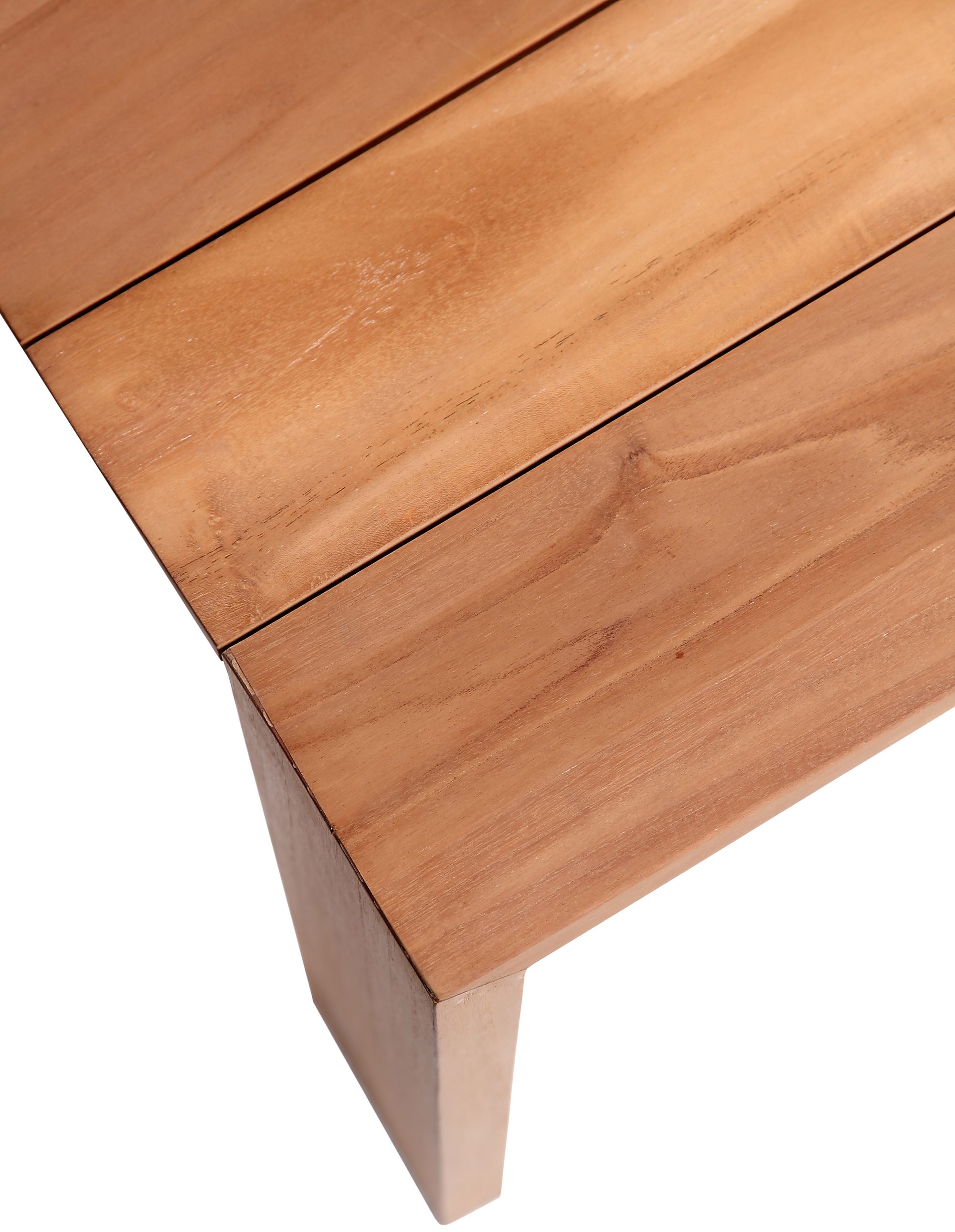 Tulum 108.5" Solid Teak Wood Outdoor Dining Table