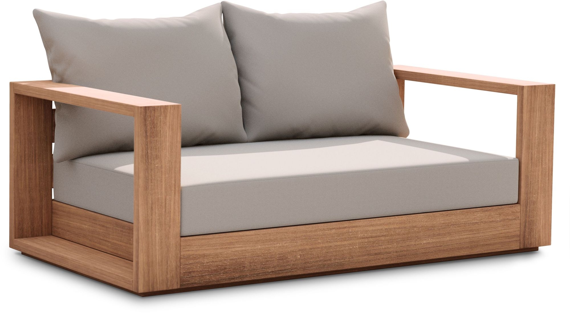 Tulum 63" Outdoor Patio Waterproof Fabric Sofa