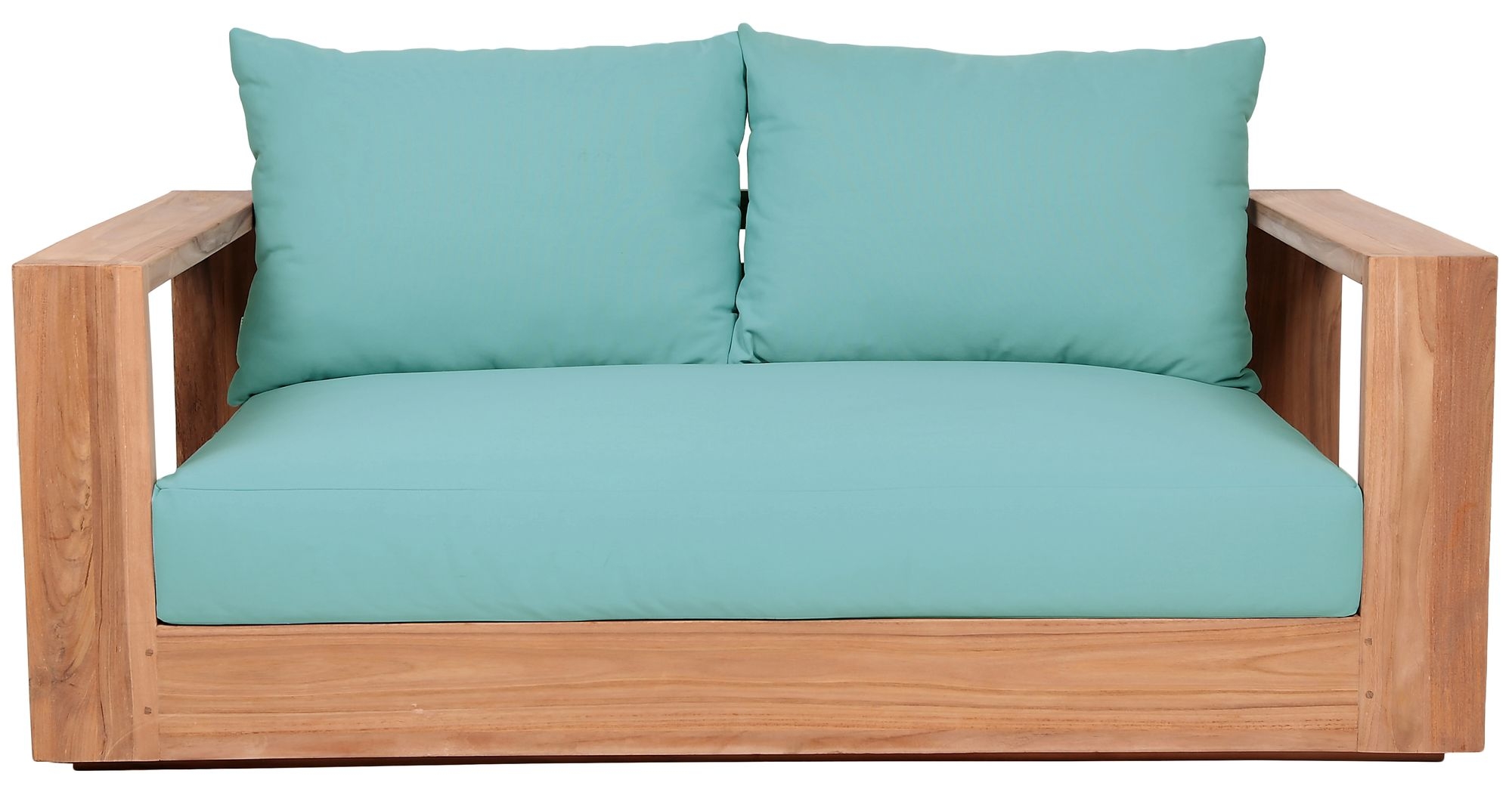 Tulum 63" Outdoor Patio Waterproof Fabric Sofa