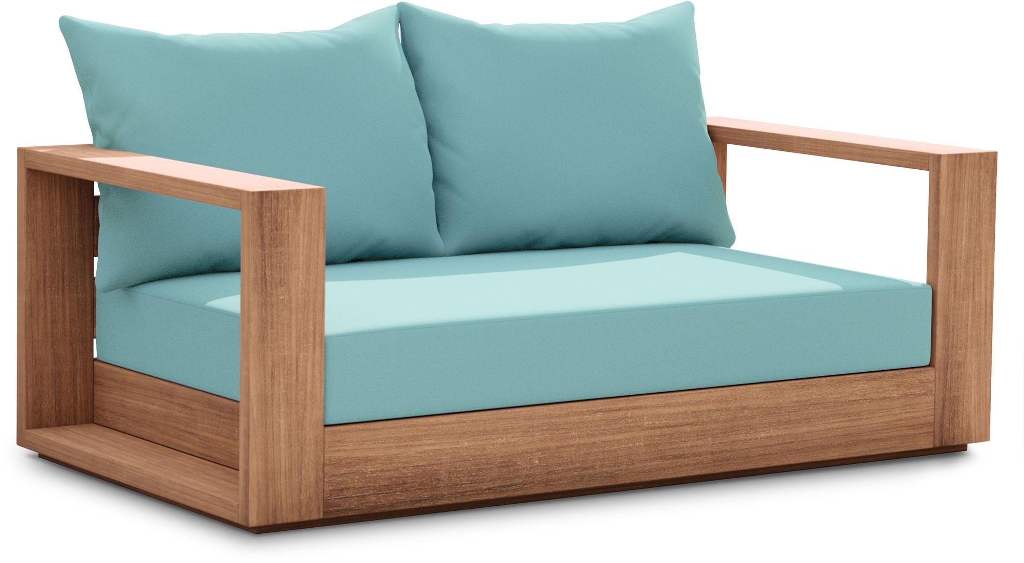 Tulum 63" Outdoor Patio Waterproof Fabric Sofa
