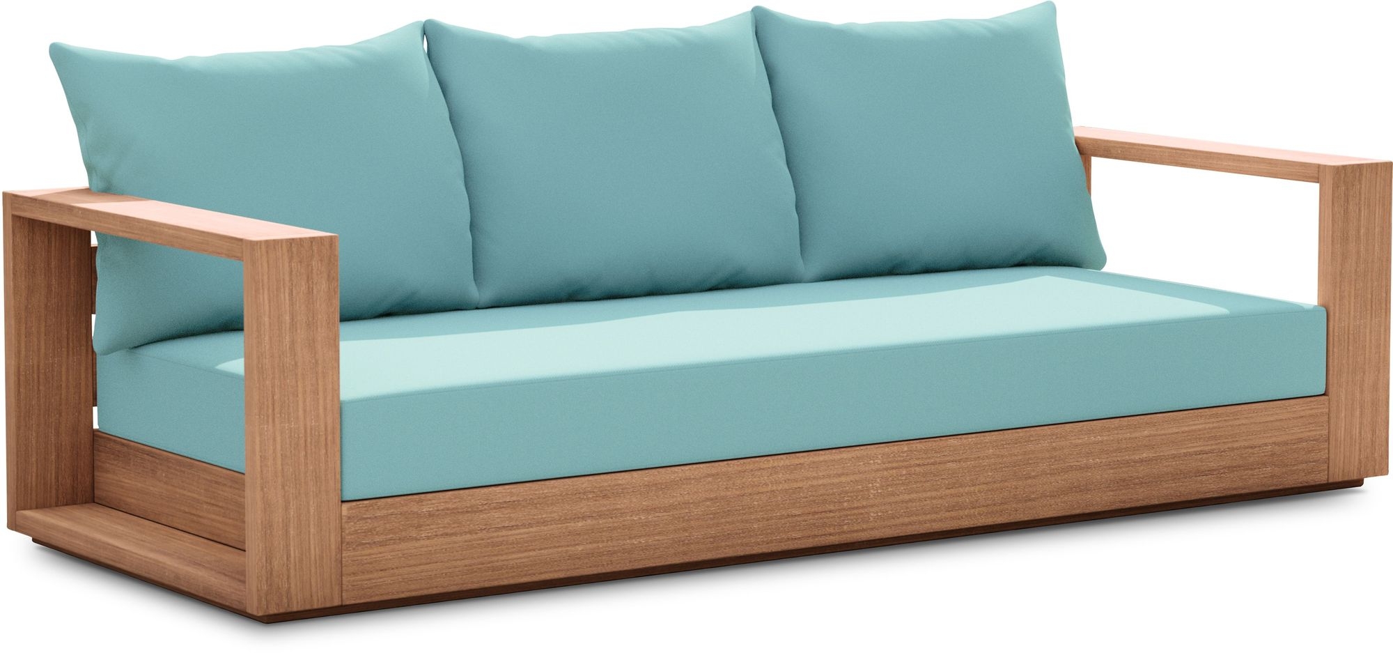 Tulum 87" Outdoor Patio Waterproof Fabric Sofa