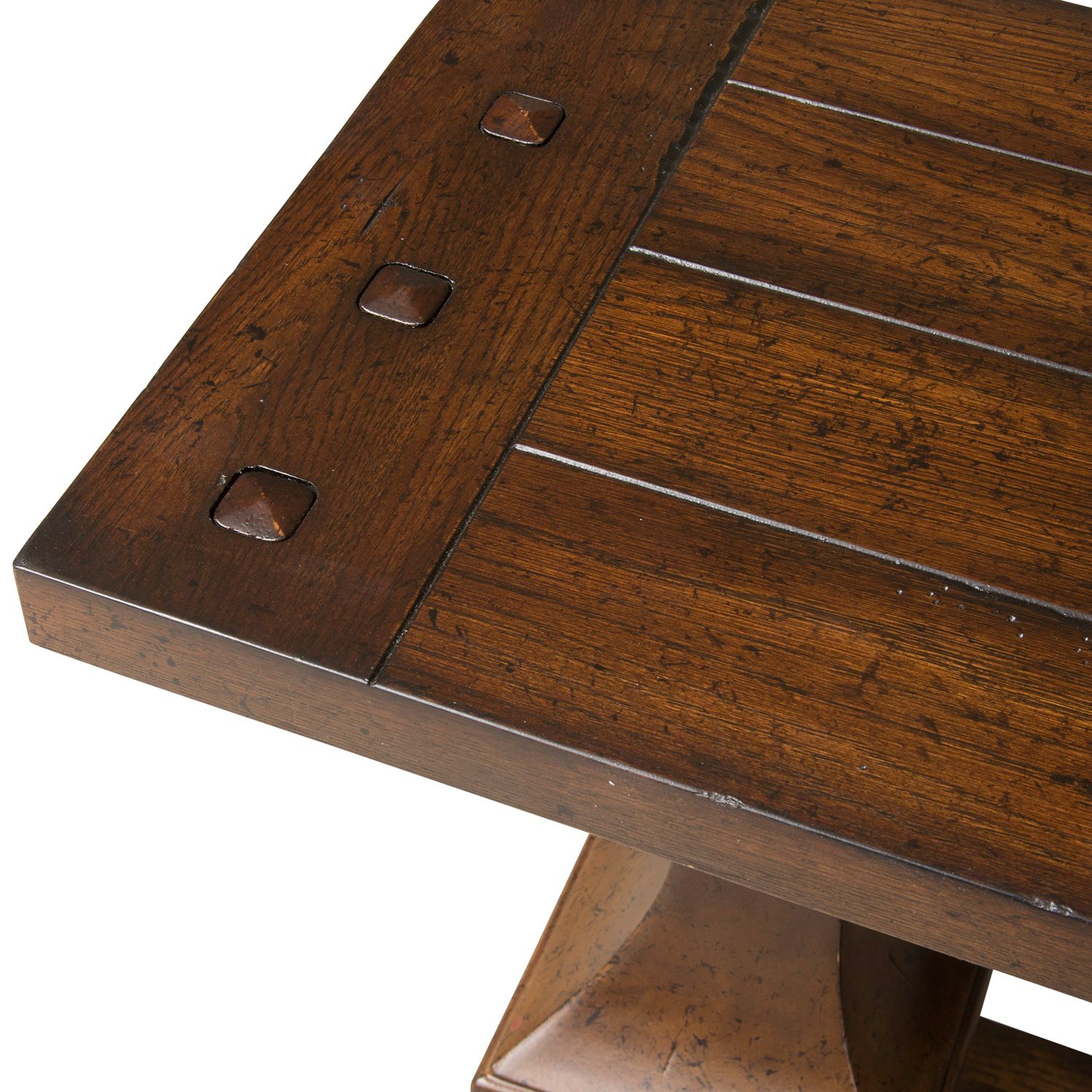 Sedona Wood Storage Cocktail Table Set | Kona Brown