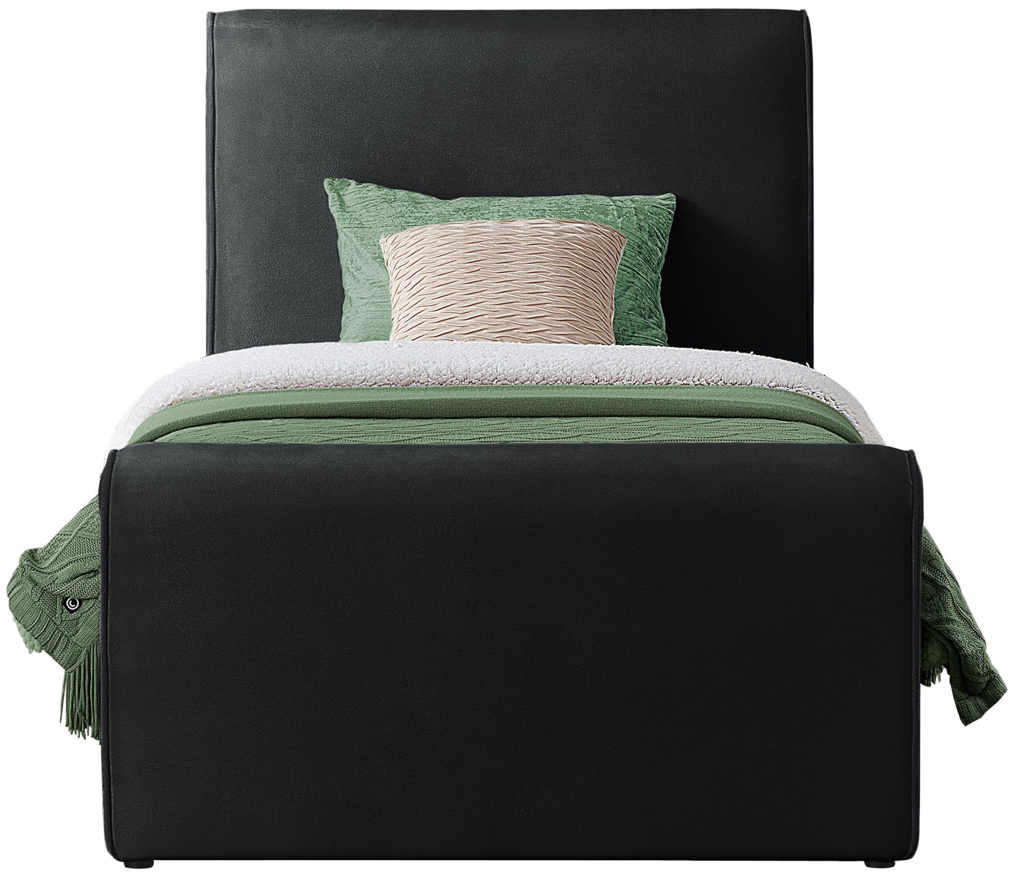 Sloan Velvet Twin Size Bed